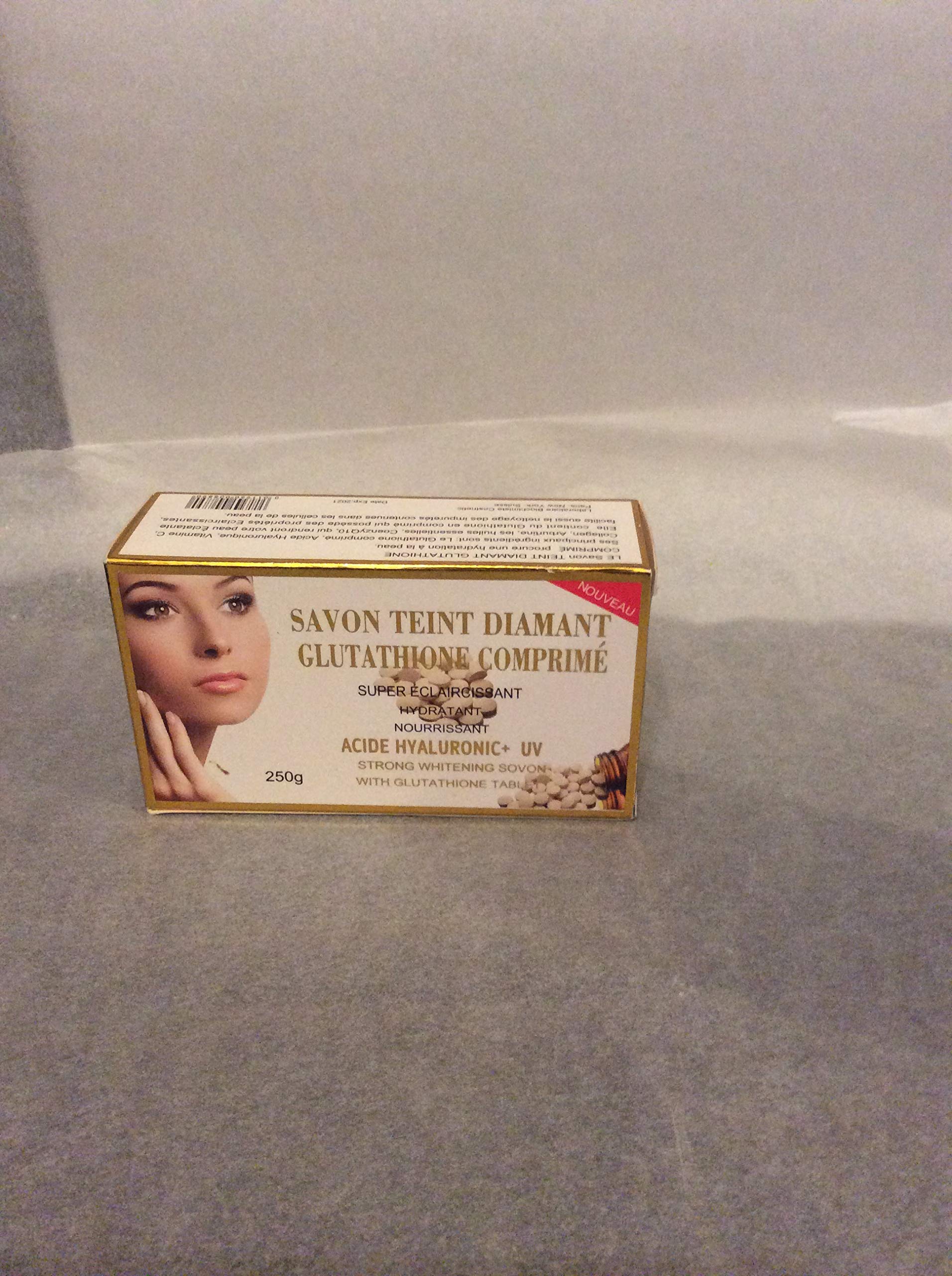 savon teint diamant glutathione comprimé Gamme Glutathione teint diamant comprimé Lait 500ML +SERUM 120 ML +SAVON  250G : Amazon.co.uk: Beauty