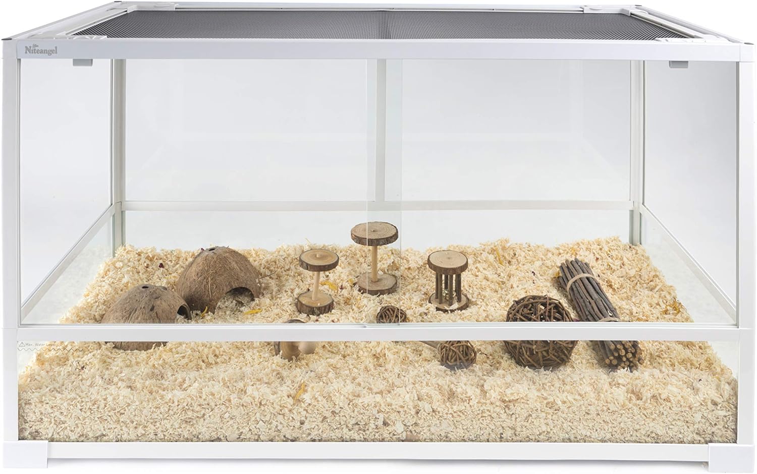 big glass hamster cage