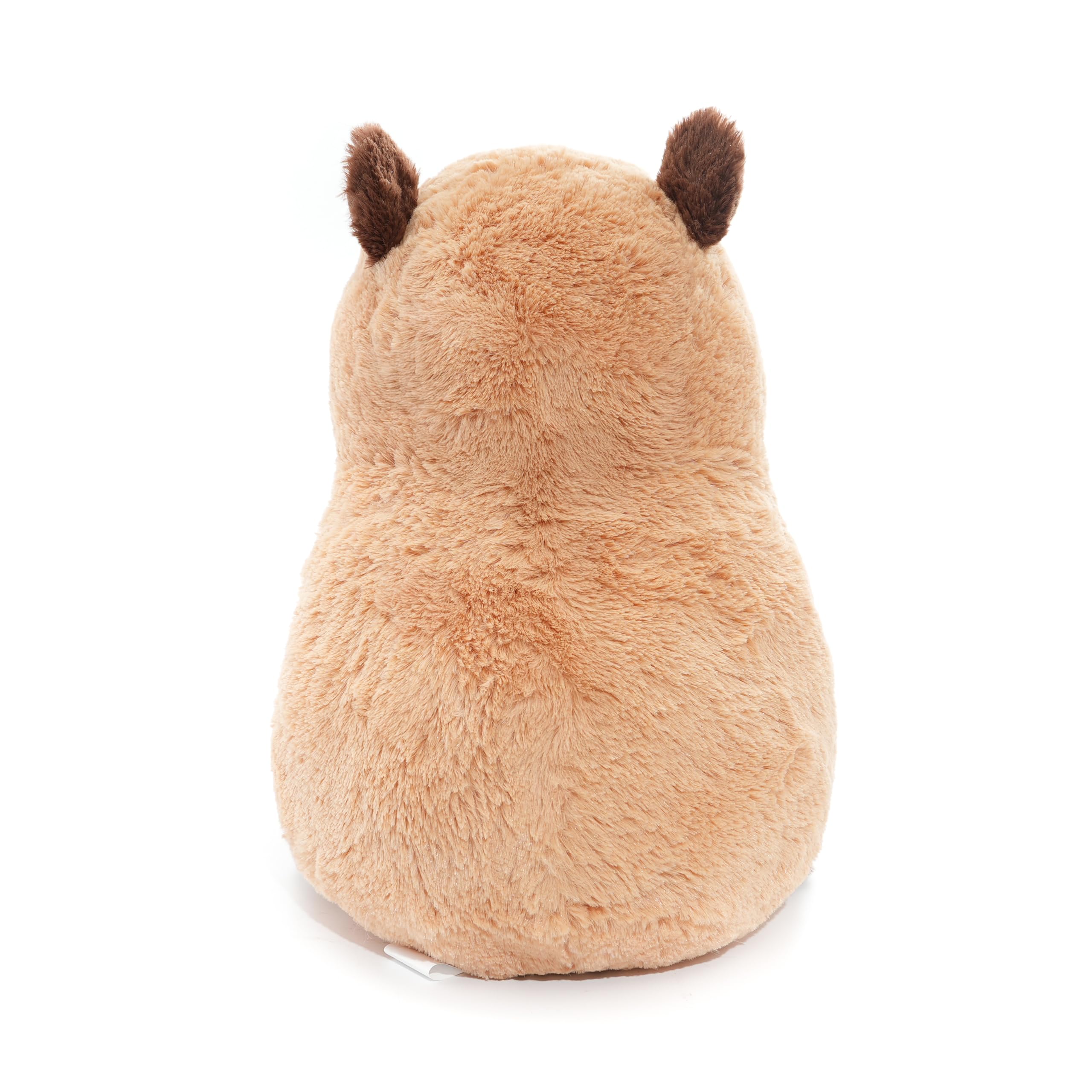 WEIGEDU Plüsch Capybara Stofftier - 31 cm weiches Kawaii-Spielzeug für Kinder & Erwachsene, braunes süßes Tier-Plüschkissen, kuscheliger Schlafenszeit-Buddy für Mädchen, Jungen und Capybara-Liebhaber