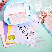 Vista 7 de GLOBLELAND Herramienta de costura troqueles de corte para bricolaje Scrapbooking Máquina de coser de metal troquelados Plantillas de estampado