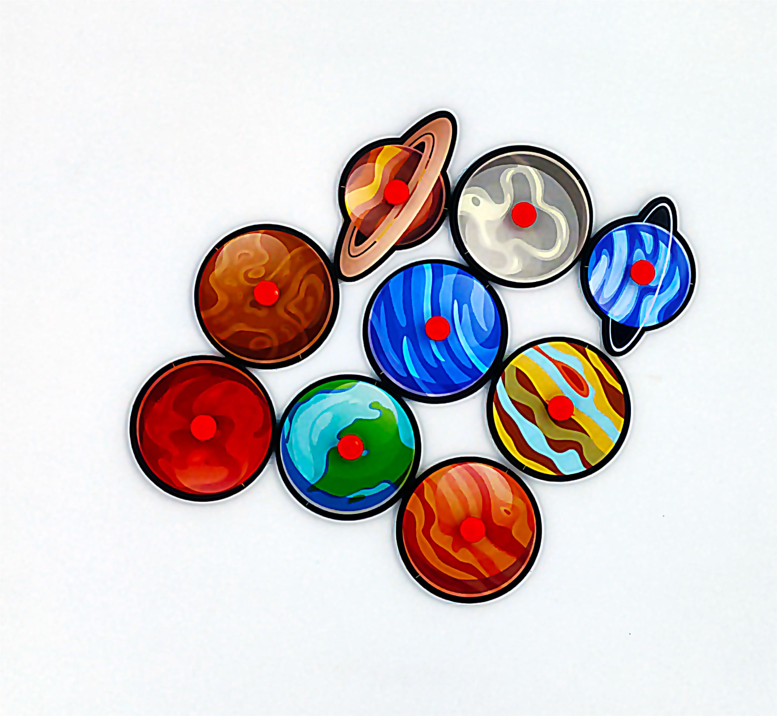 JS Online Sales Solar System and Nine Planets Puzzle for Kids |9