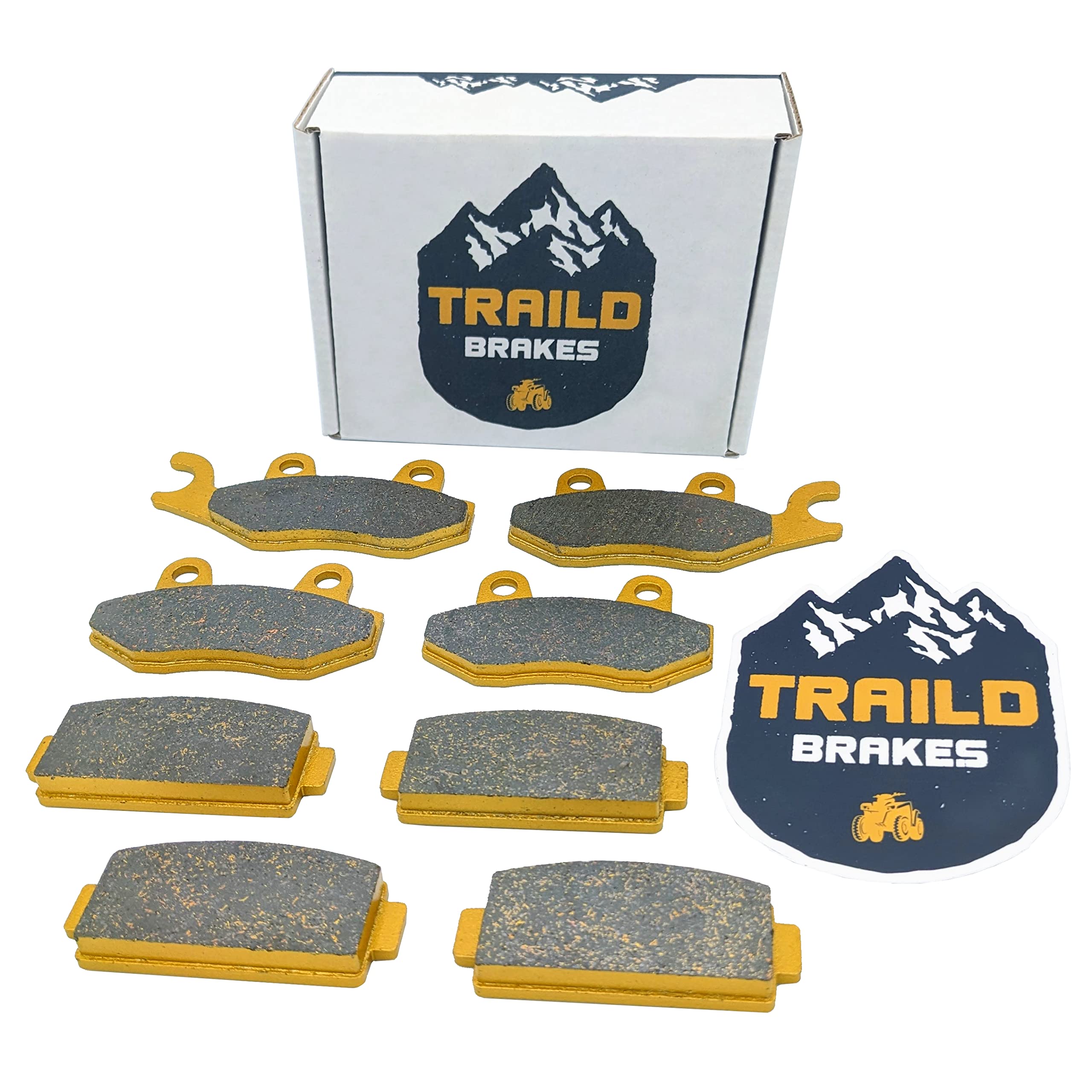 CF Moto ZFORCE 500/600/Z6/800/Z8 2011-2017 Ceramic Brake Pad Set Front & Rear