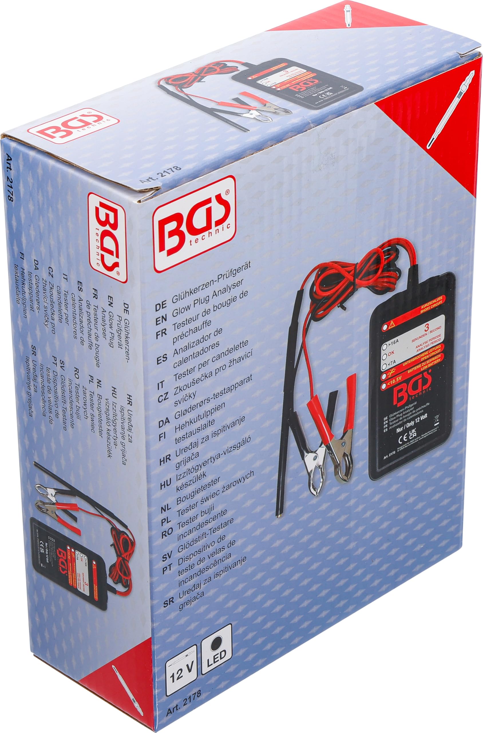BGS 2178 | Tester per candelette | 12 V