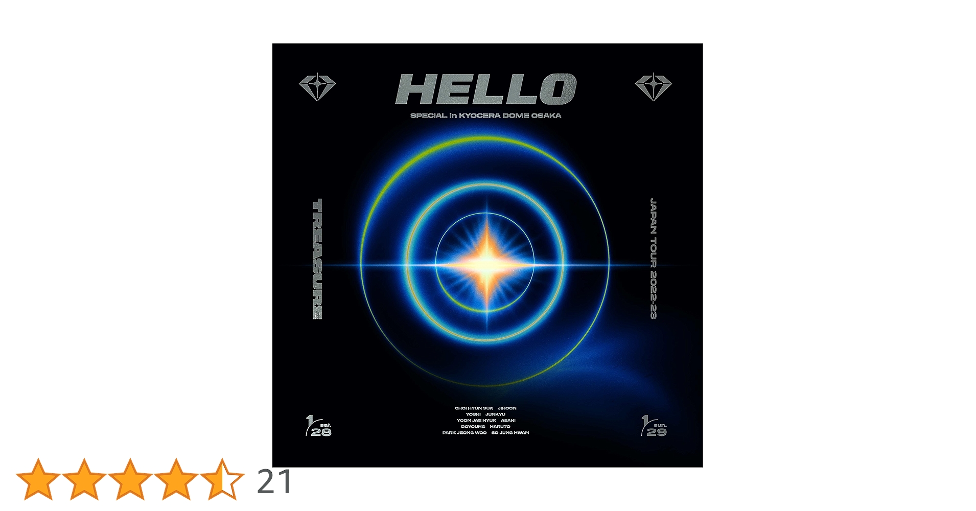 TREASURE 京セラ　DVD HELLO 初回生産盤 Amazon.co.jp: TREASURE JAPAN TOUR 2022-23 ～HELLO～ SPECIAL