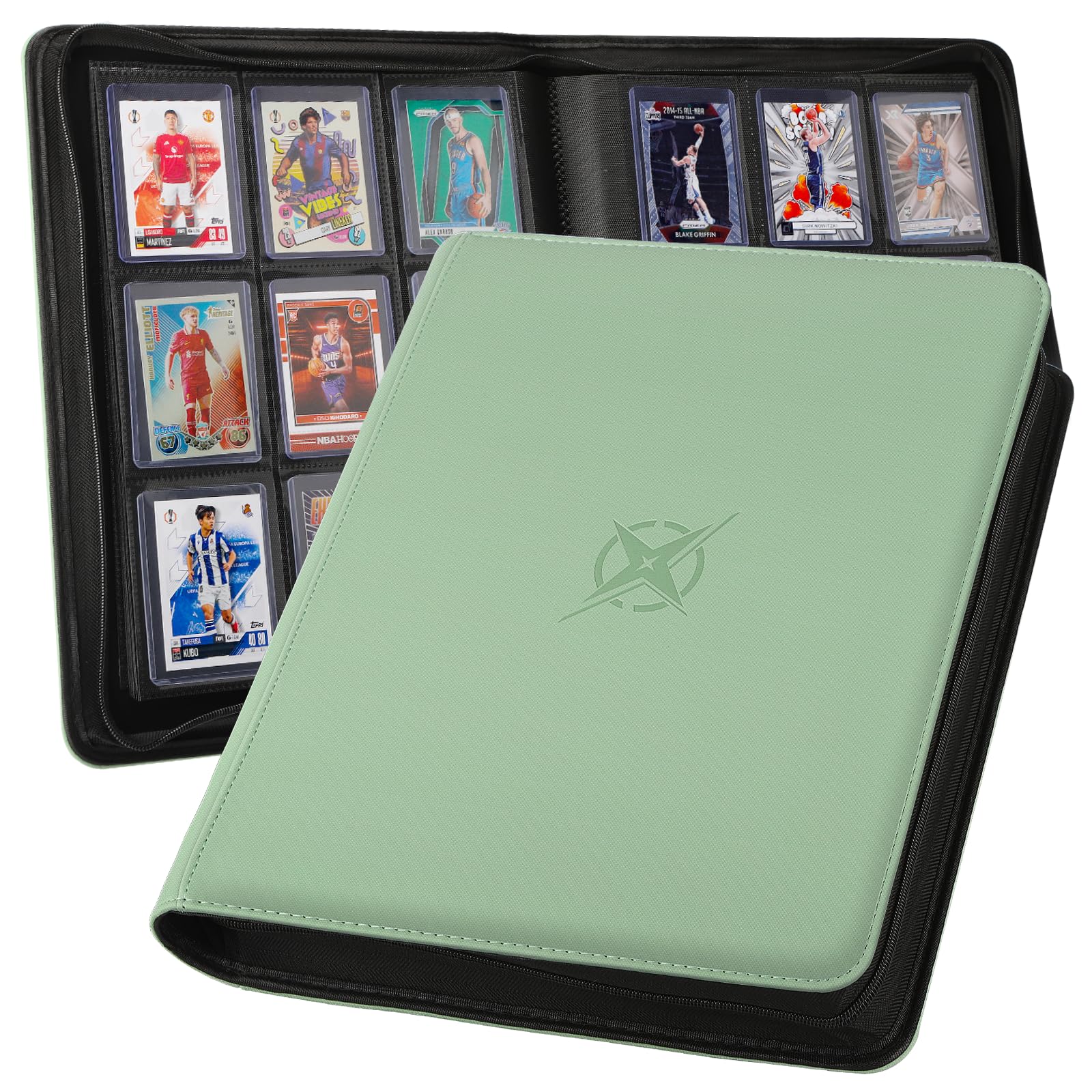 Amazon.com: Top Loader Binder Trading Card Binder for Sports