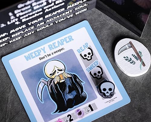Miniatura 4 de Juego de cartas Reap  Un juego espeluznante y lindo de la estrategia de robo de almas de la parca  A partir de 14 años  2-4 jugadores