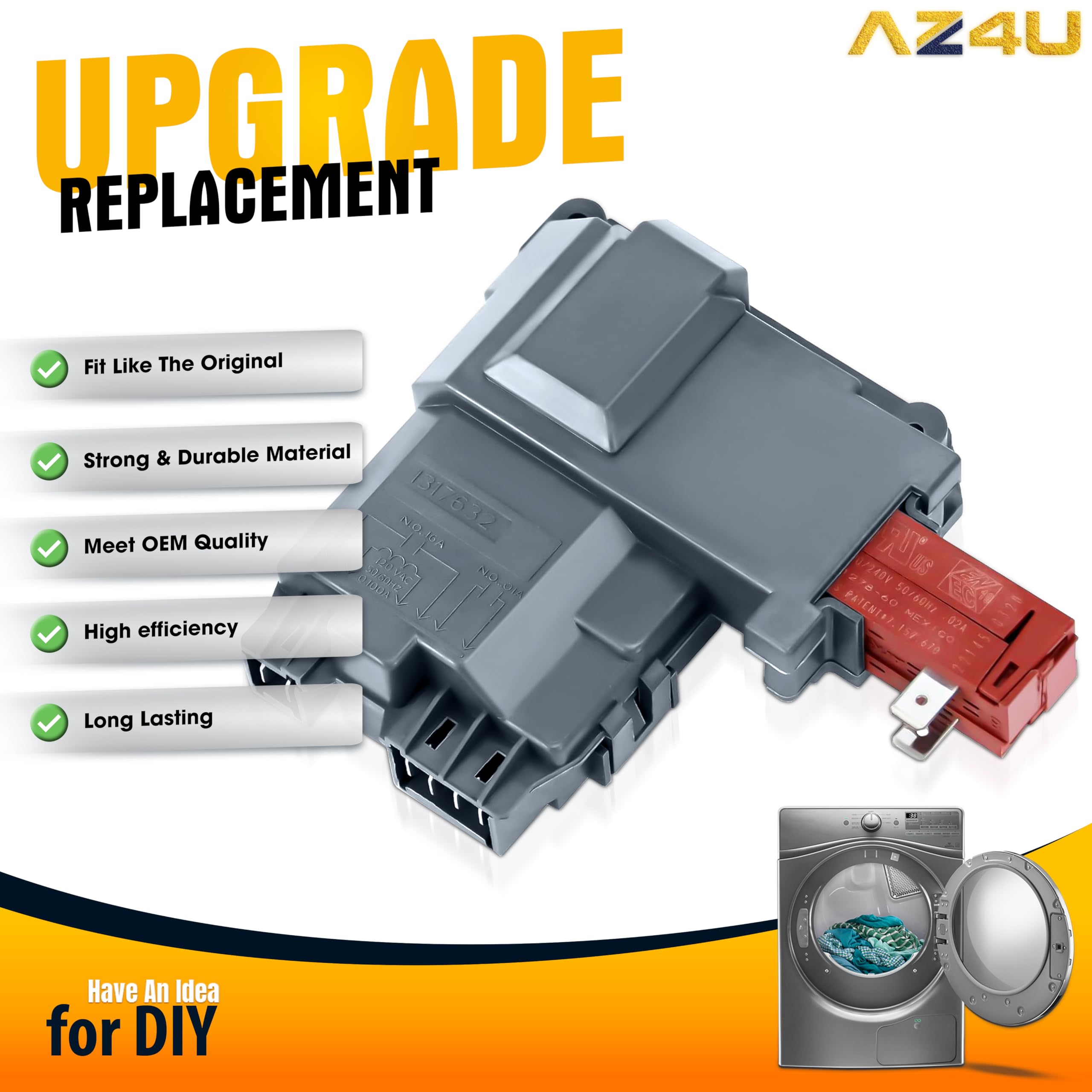 Amazon.com: AZ4U Upgraded 131763256 1317632 131763202 GLTF2940FS1