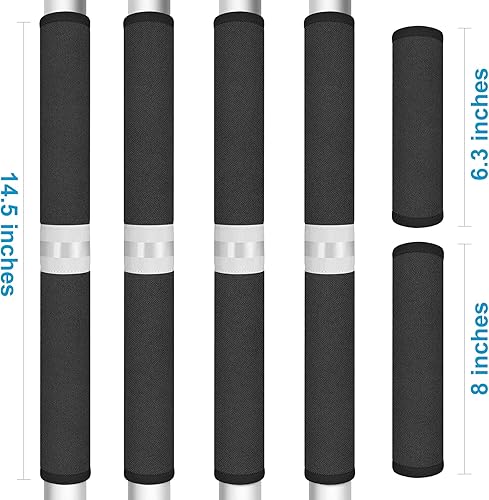 Miniatura 6 de Juego de 6 fundas para manija de puerta de refrigerador, mantiene tu aparato de cocina limpio de manchas de alimentos, manchas, goteo, aceite,