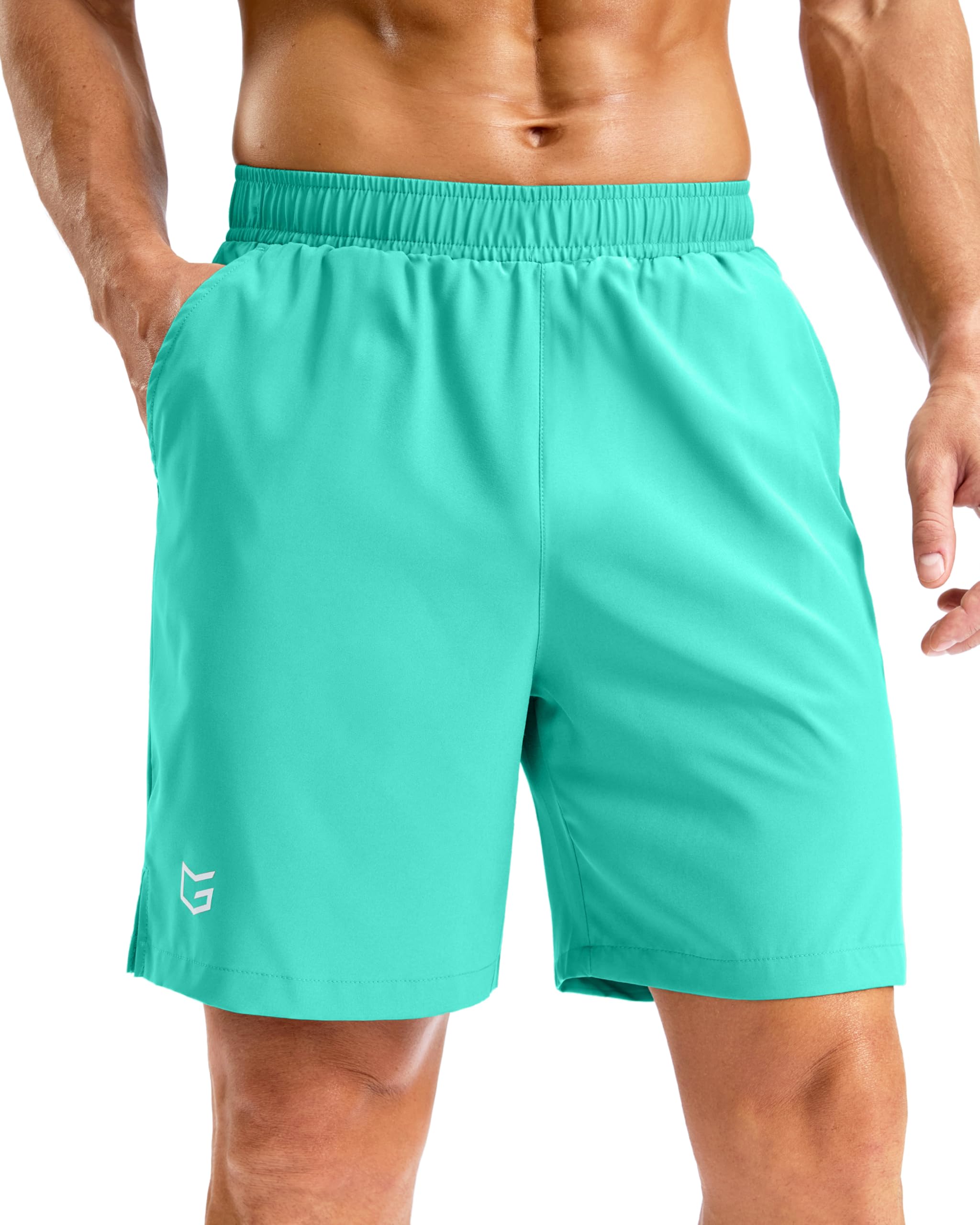 G Gradual Men's Athletic Running Shorts with Pockets 5"/ 7"/ 9" Gym Shorts