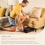 Lifepro Vibration Plate Exercise Machine with Magnetic Acupoints & Handlebars, Whole Full Body Vibration Plate for Fitness & Workout– 99 Speed Levels, Bluetooth Speaker, Resistance Bands
