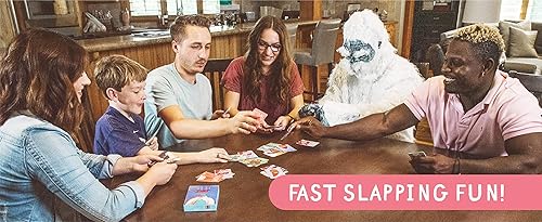 Miniatura 3 de Yeti Slap - Juego de cartas divertido y competitivo con Yetis, los mejores juegos de cartas para familias, adultos, adolescentes y niños, gran