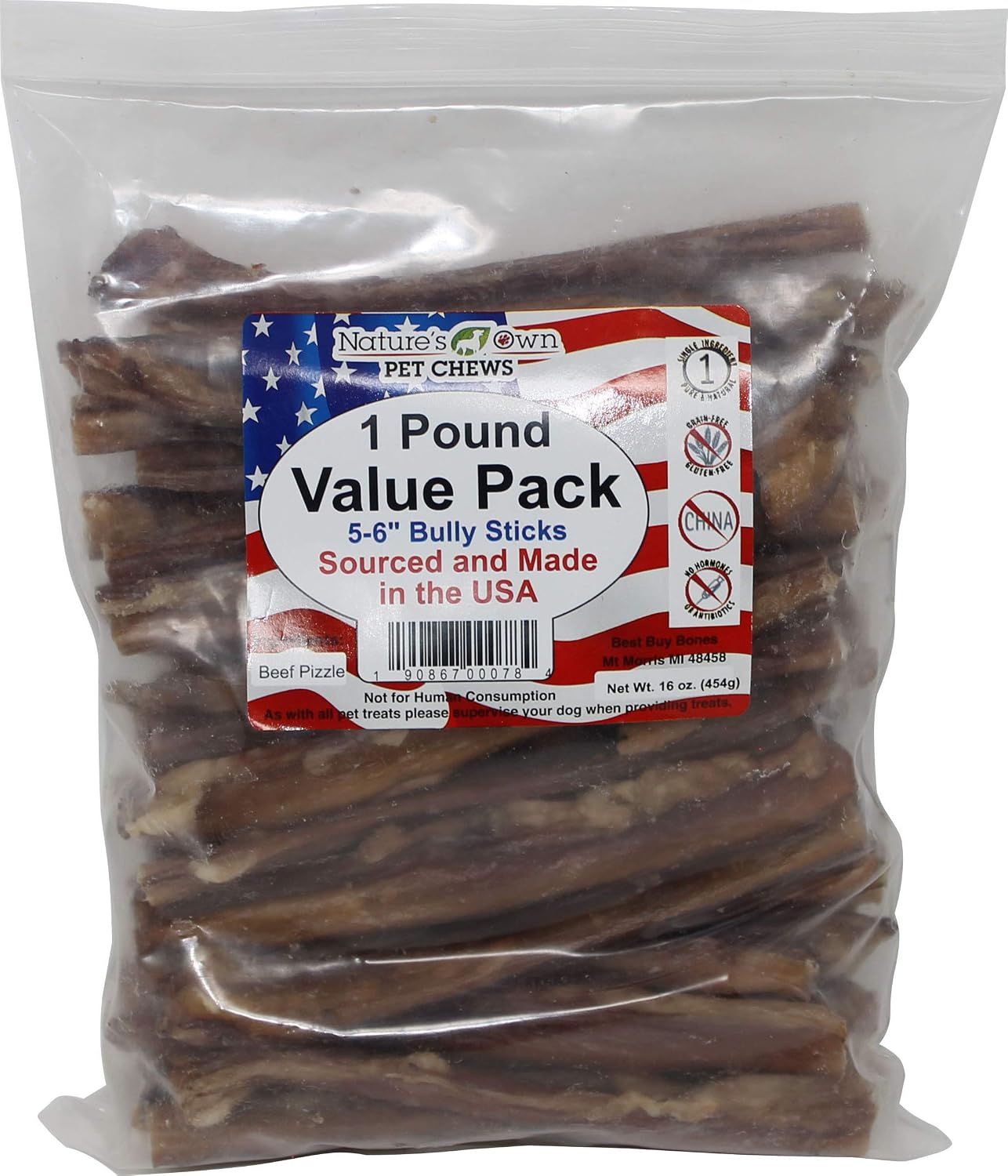 Best Buy Bones USA Bully Sticks Value Pack Treats