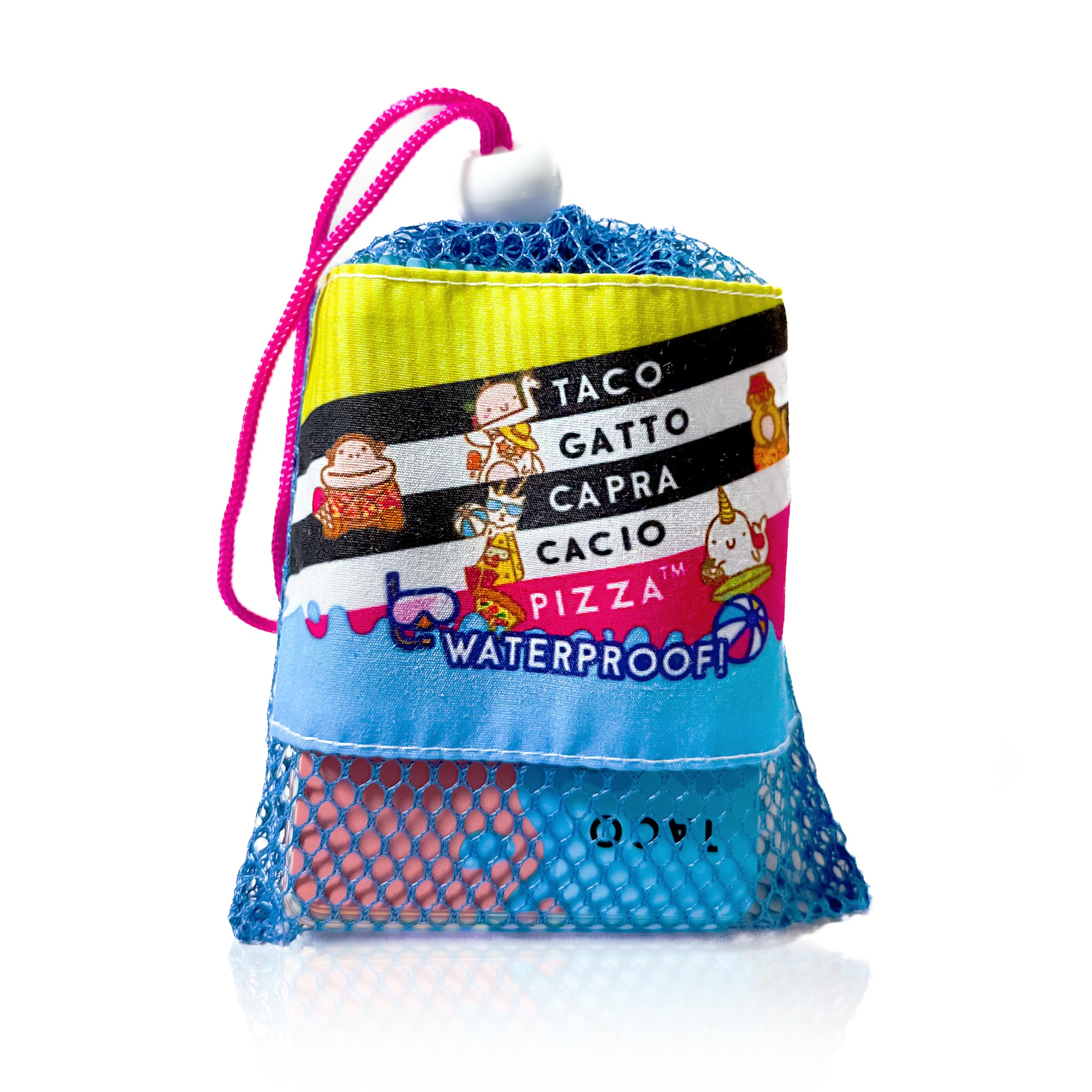 TACO GATTO CAPRA CACIO PIZZA Waterproof Ghenos Games Carte Party Games – Eroi di Arcadia