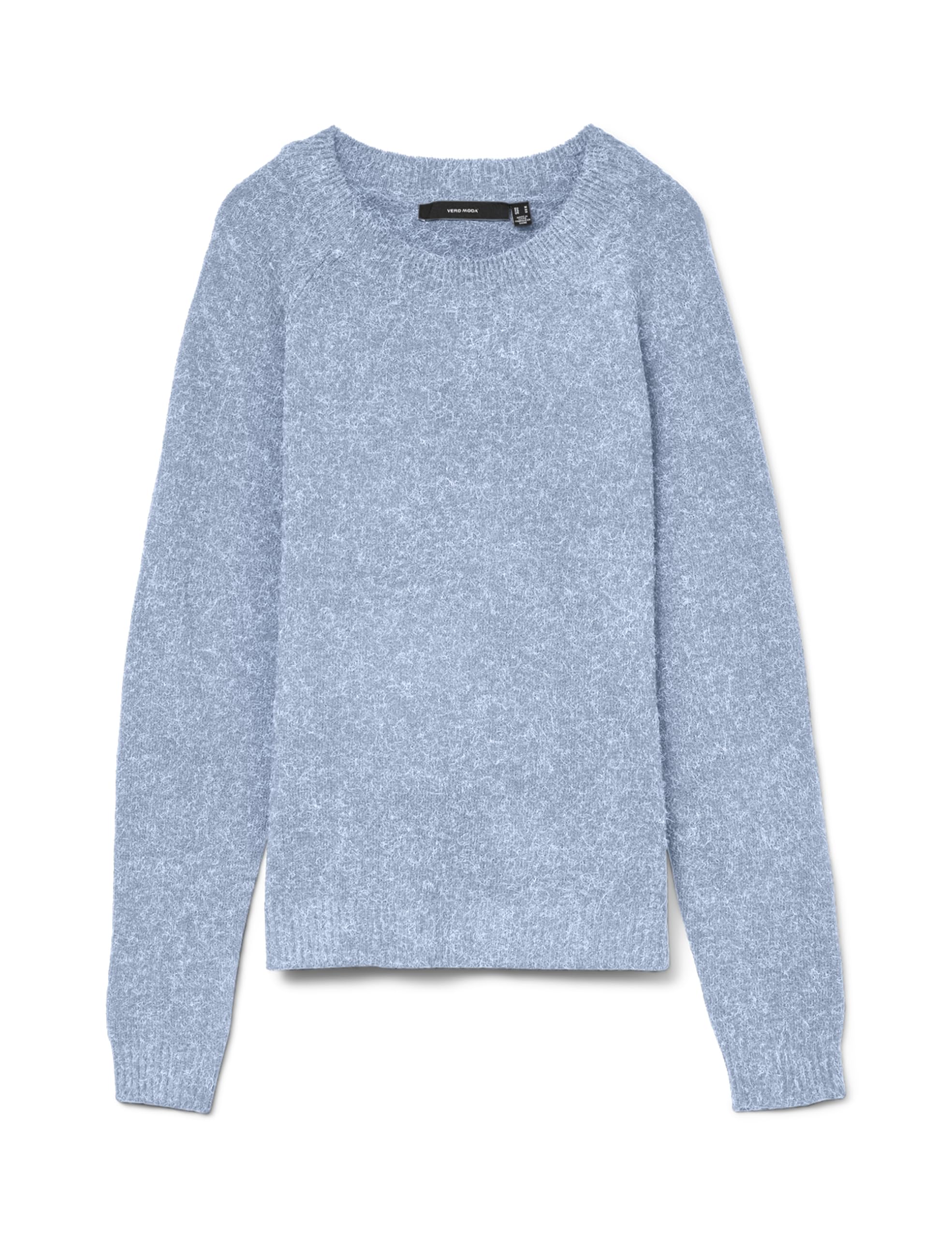 Vmdoffy LS O-Neck Blouse Ga Noos, Cashmere Blue, M