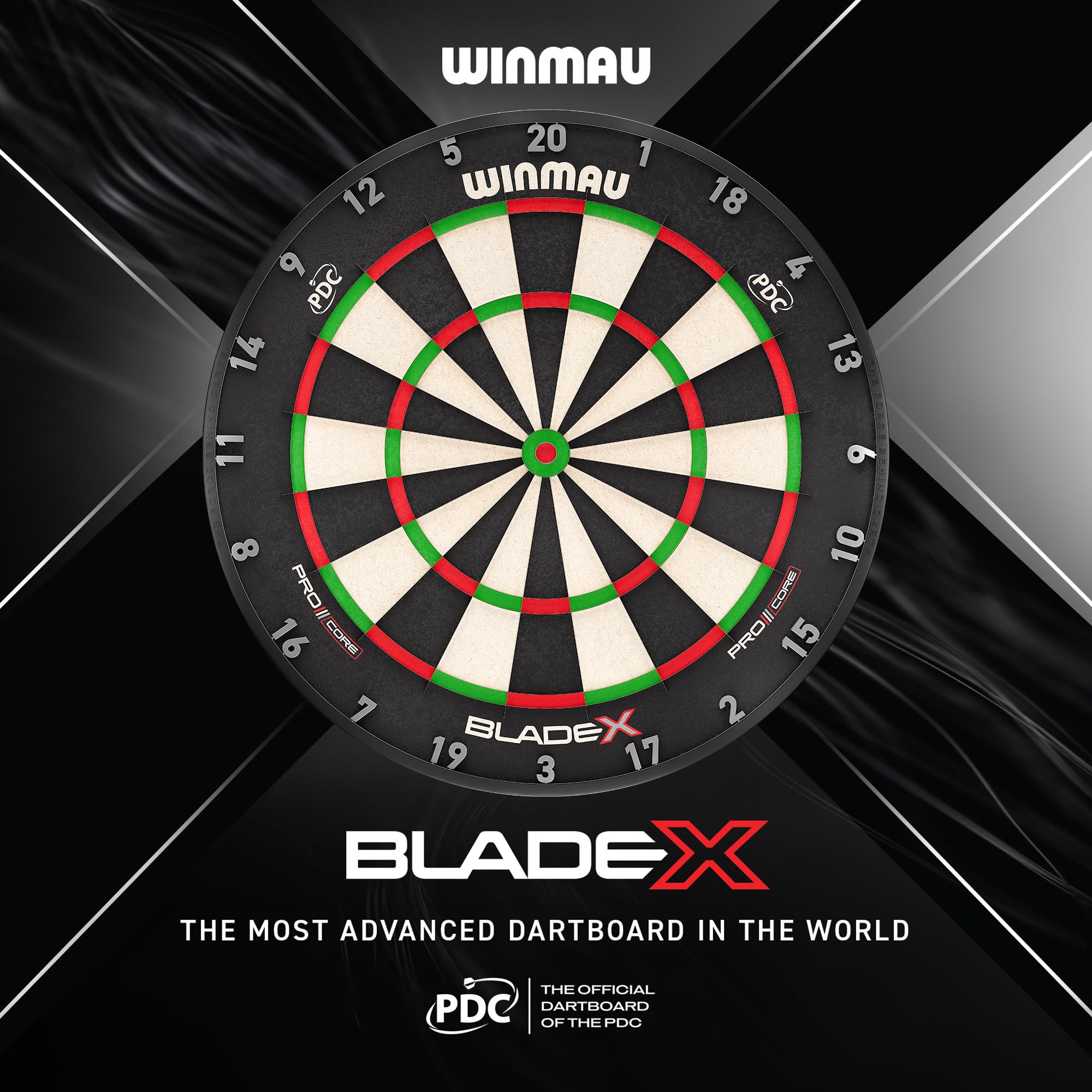 Amazon.co.jp: WINMAU ダーツボード - Blade X プレミアムブリストル