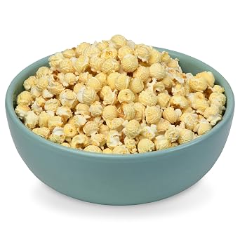 Princeton Popcorn Mushroom Hulless Kernels, 8 lb Bulk - Non-GMO | Ball-shaped tender hulless mushroom corn, farmer-direct. Easy-eating, no hulls, non-GMO. Air popper or stovetop ready.