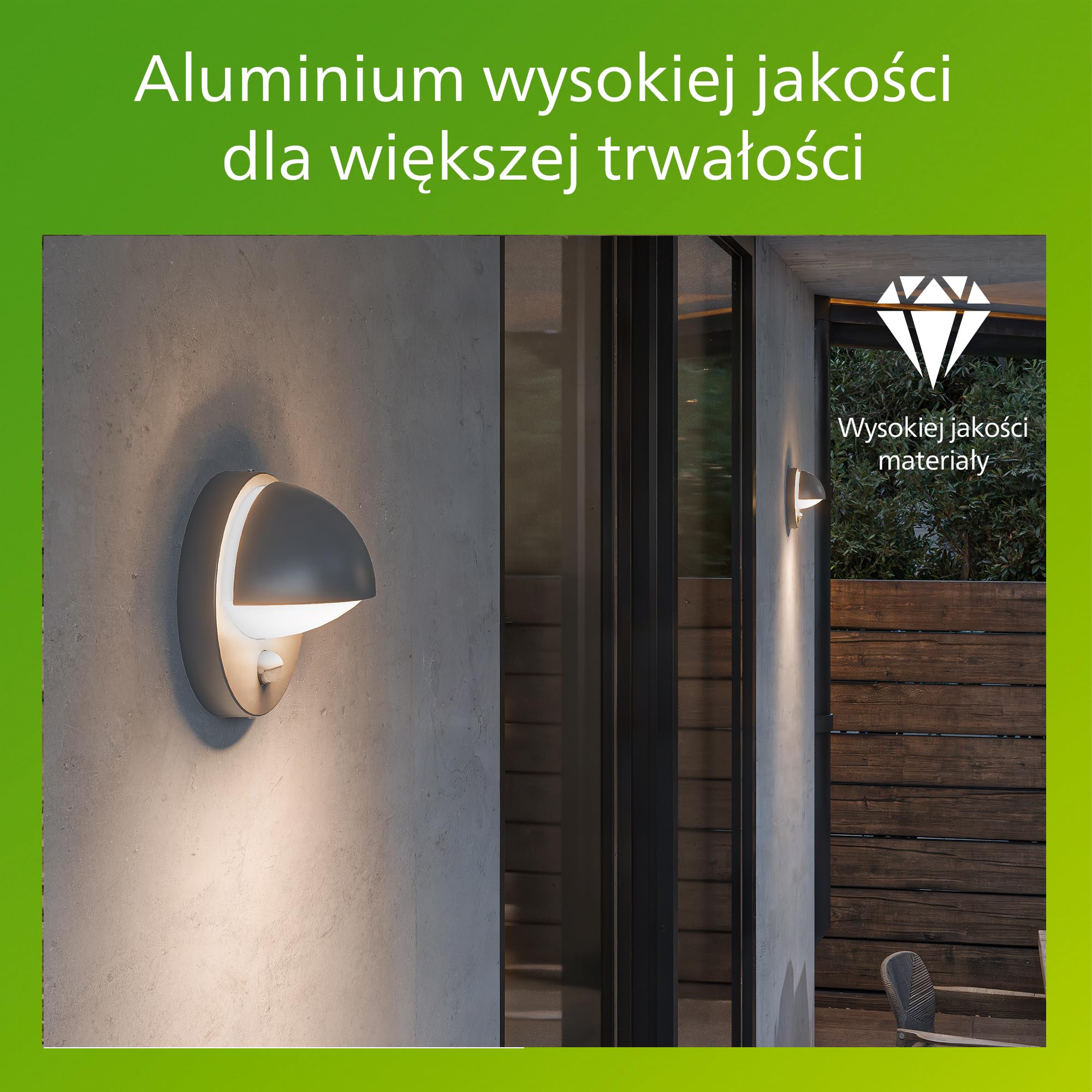 Philips myGarden Kinkiet Czerwiec antracytowy
