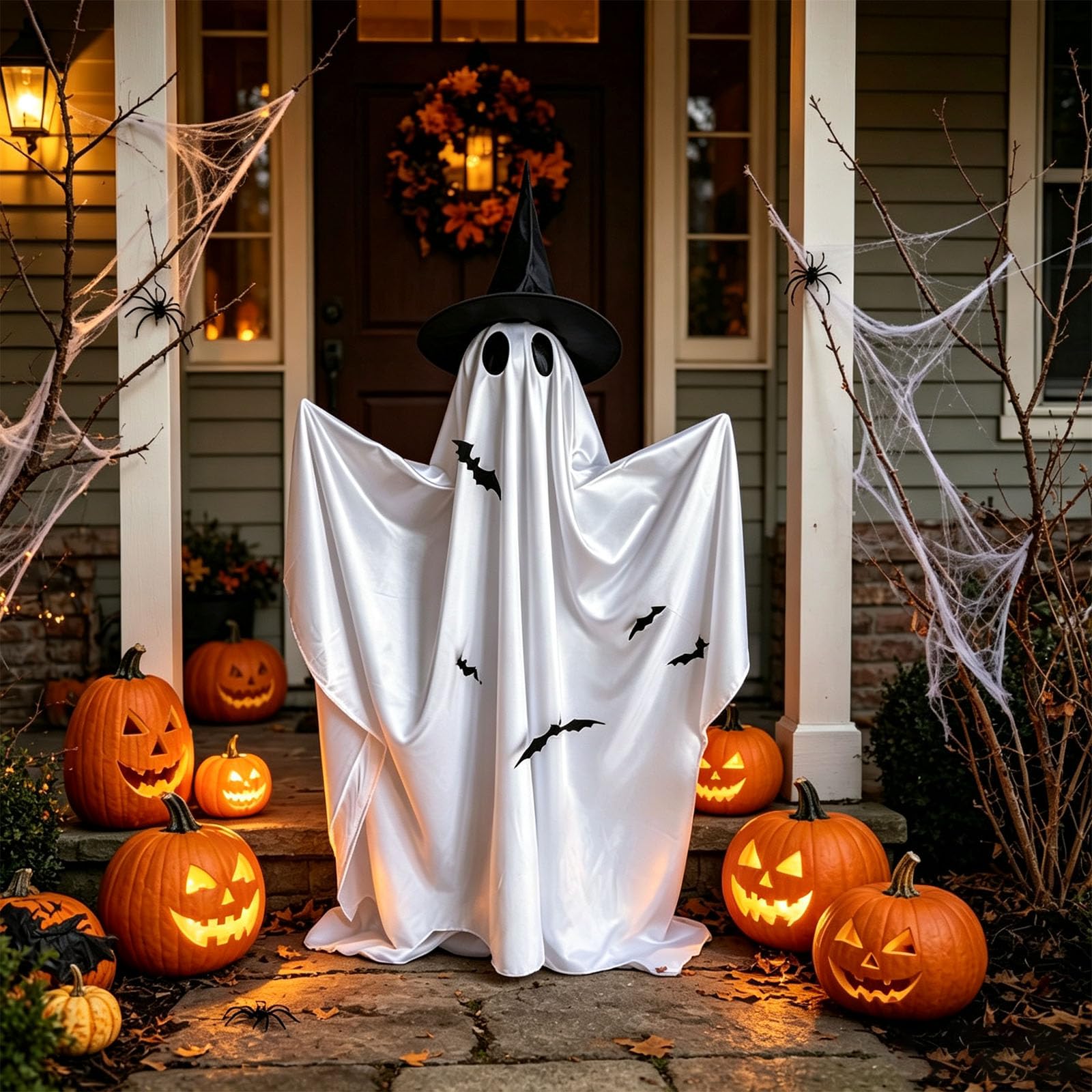 Decorazione da Giardino per Halloween con Tessuto, B