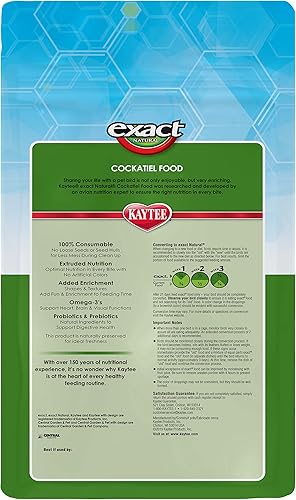 Miniatura 3 de Kaytee Exact Natural Optimal Nutrition Diet for Cockatiels