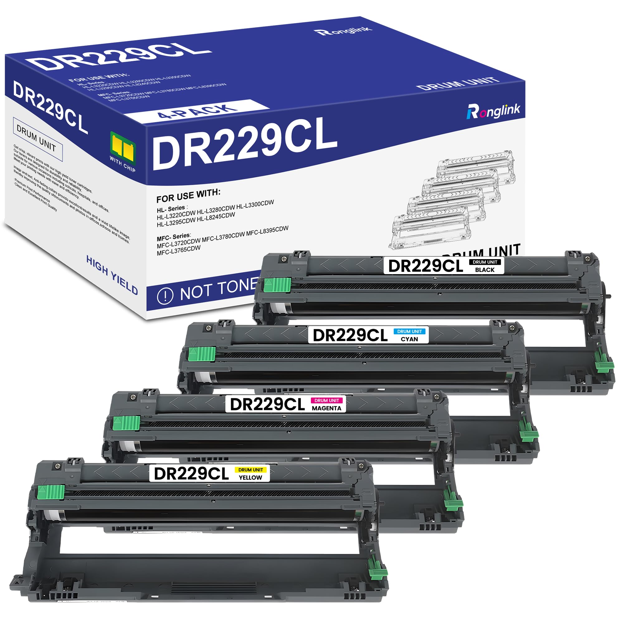 DR229CL unità tamburo di ricambio per Brother DR229 DR-229CL unità tamburo per HL-L3220CDW HL-L3280CDW HL-L3300CDW HL-L3295CDW MFC-L3720CDW MFC-L3780CDW MFC-L8395CDW HL-L8245CDW MFC-L3766CDW Stampante