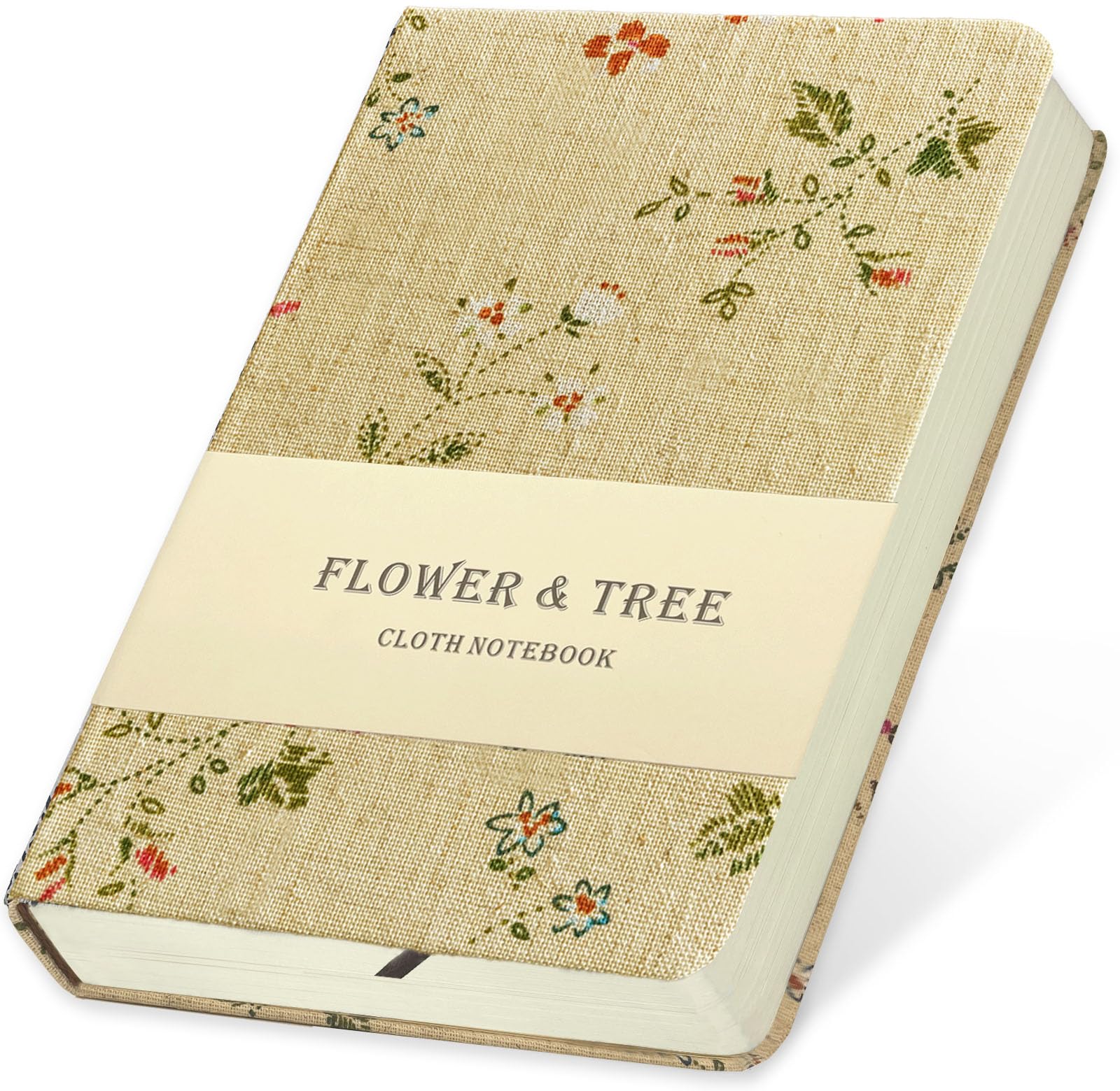 ipoul Pocket Notebook, Floral Linen Journal, Similar Embroidered, Notebooks 4x6, Lay Flat Sketchbook, A6 Notebook, Hardcover, Lined & Unlined Notebook