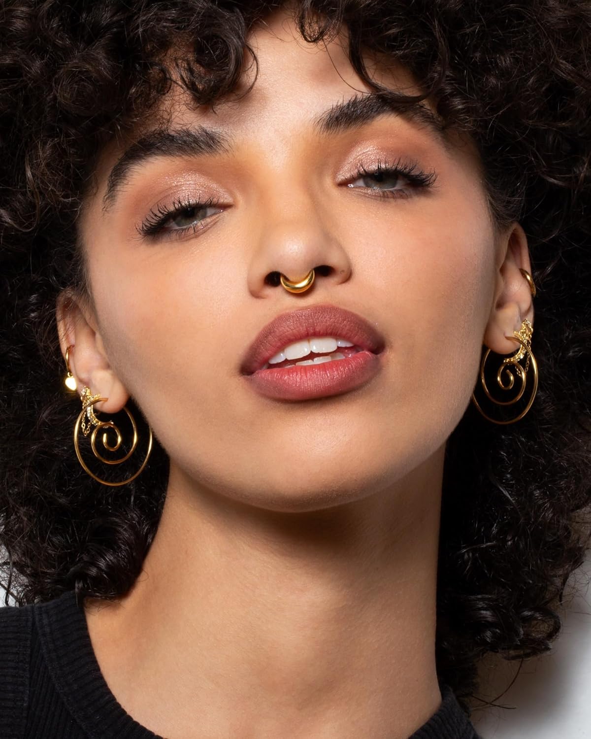 Pierced Owl 16GA 316L Stainless Steel Polished Rounded Thick Hoop Hinged Segment Ring - Image 3