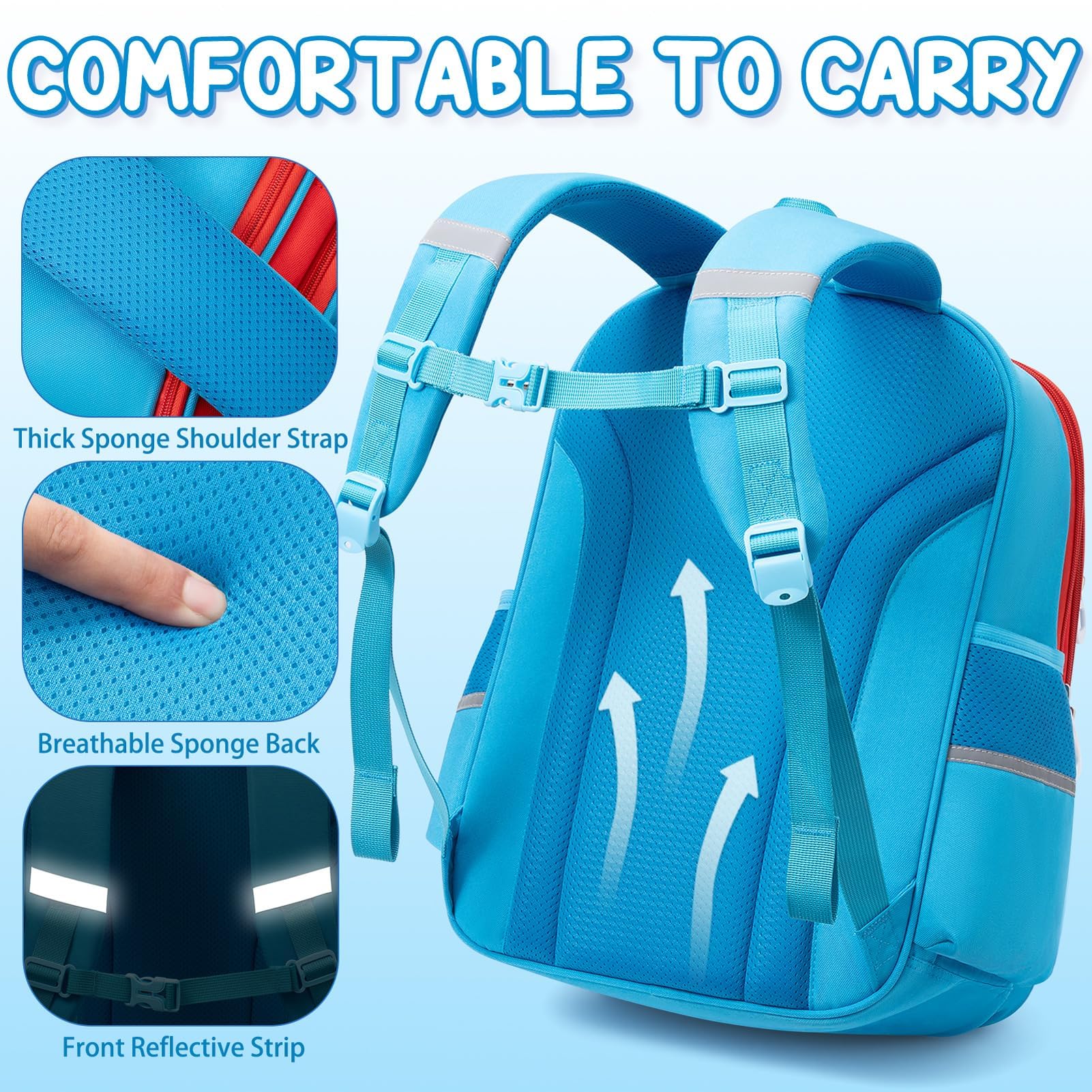 Fimibuke Kinder-Rucksack für Schule, Jungen, 3 Stück, Gamer-Rucksack mit Lunchbox und Federmäppchen, Gaming, Schule, Büchertasche, Teenager, Kinder