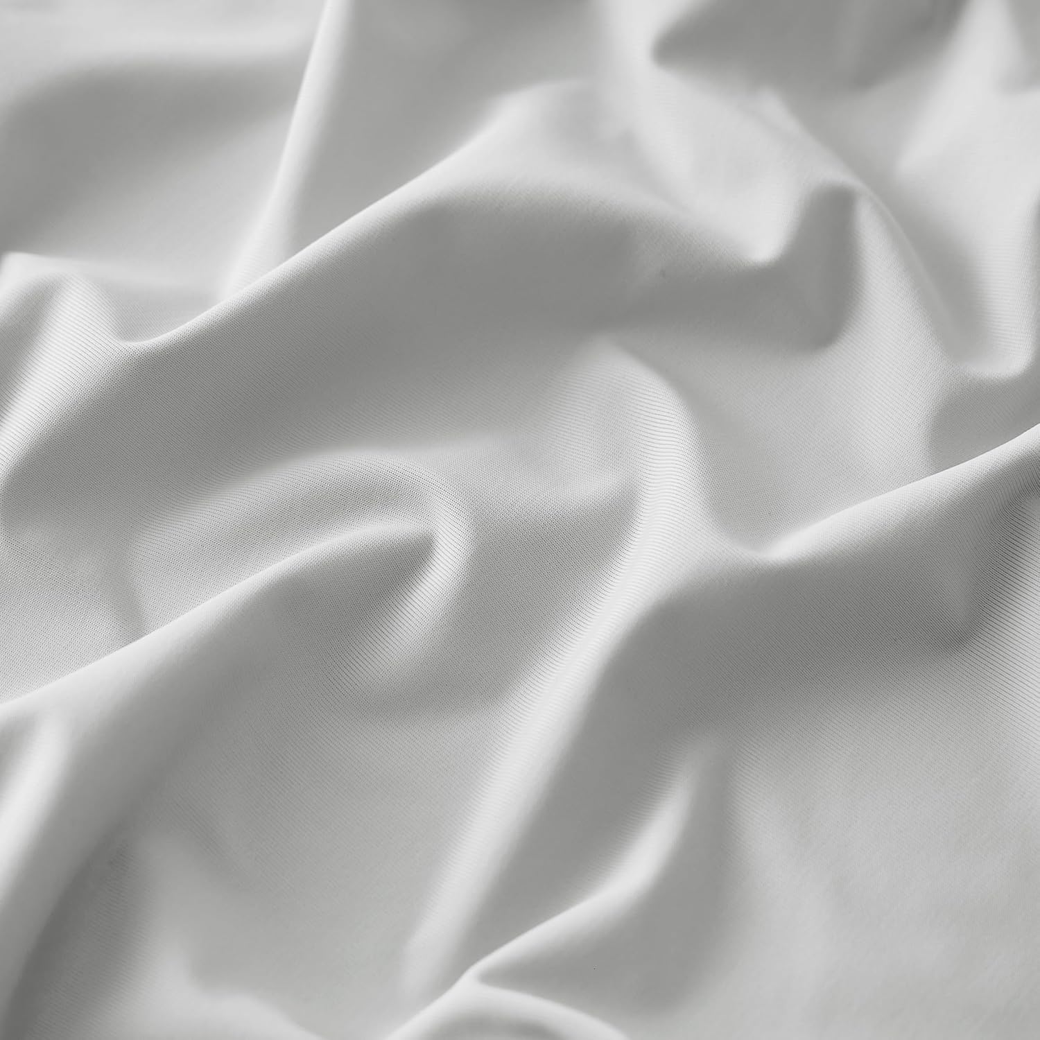 Bedsure Cooling Pillow Cases for Hot Sleepers, Cool Pillowcases for Night Sweats, Zipper Pillow Cases Queen Set of 2, Silky Soft & Breathable Cold Pillow Covers for Hair & Skin, Grey, 20x30 Inches - Image 7