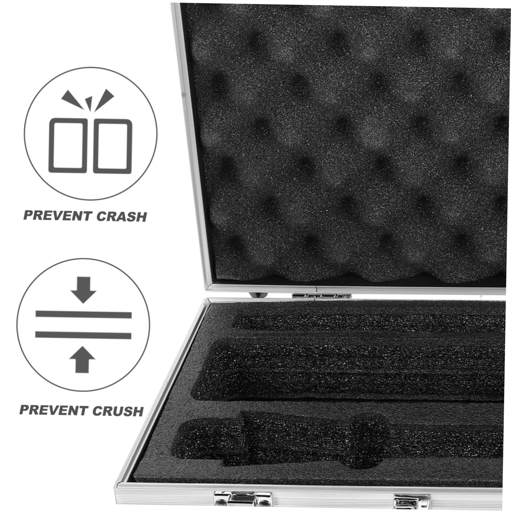 Estuche de Micrófono Portátil para Exteriores, Ligero y Anticaídas