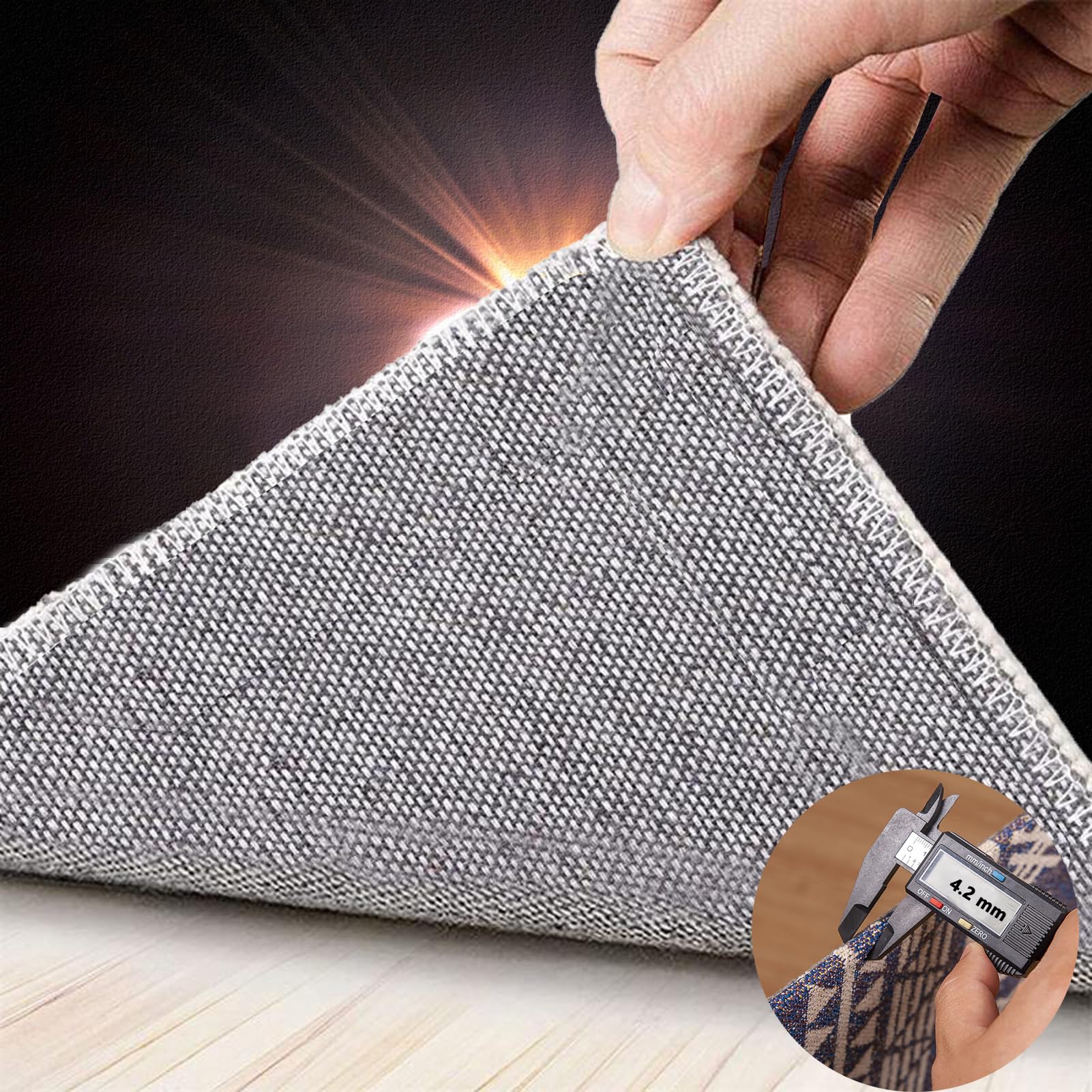 Mata na krzesło do gier 90 x 120 cm, mata ochronna do podłóg do gier na twarde podłogi, mata podłogowa z tkaniny, mata ochronna z płytek, mata podłogowa do krzeseł biurowych