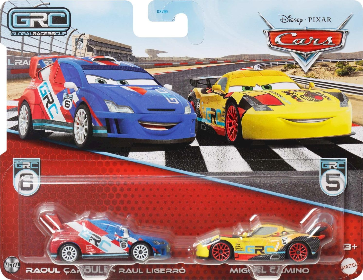 Carros Disney Pixar Cars Pack 2 - Raoul ÇaRoule & Miguel Camino