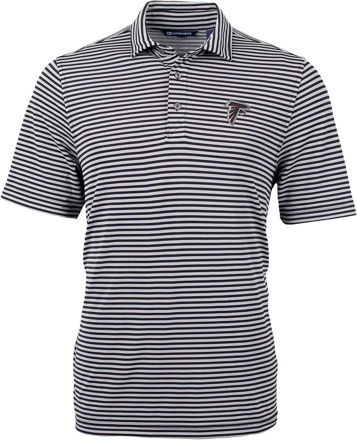 Cutter & Buck Men's NFL Virtue Eco Pique Stripe Recycled Polo