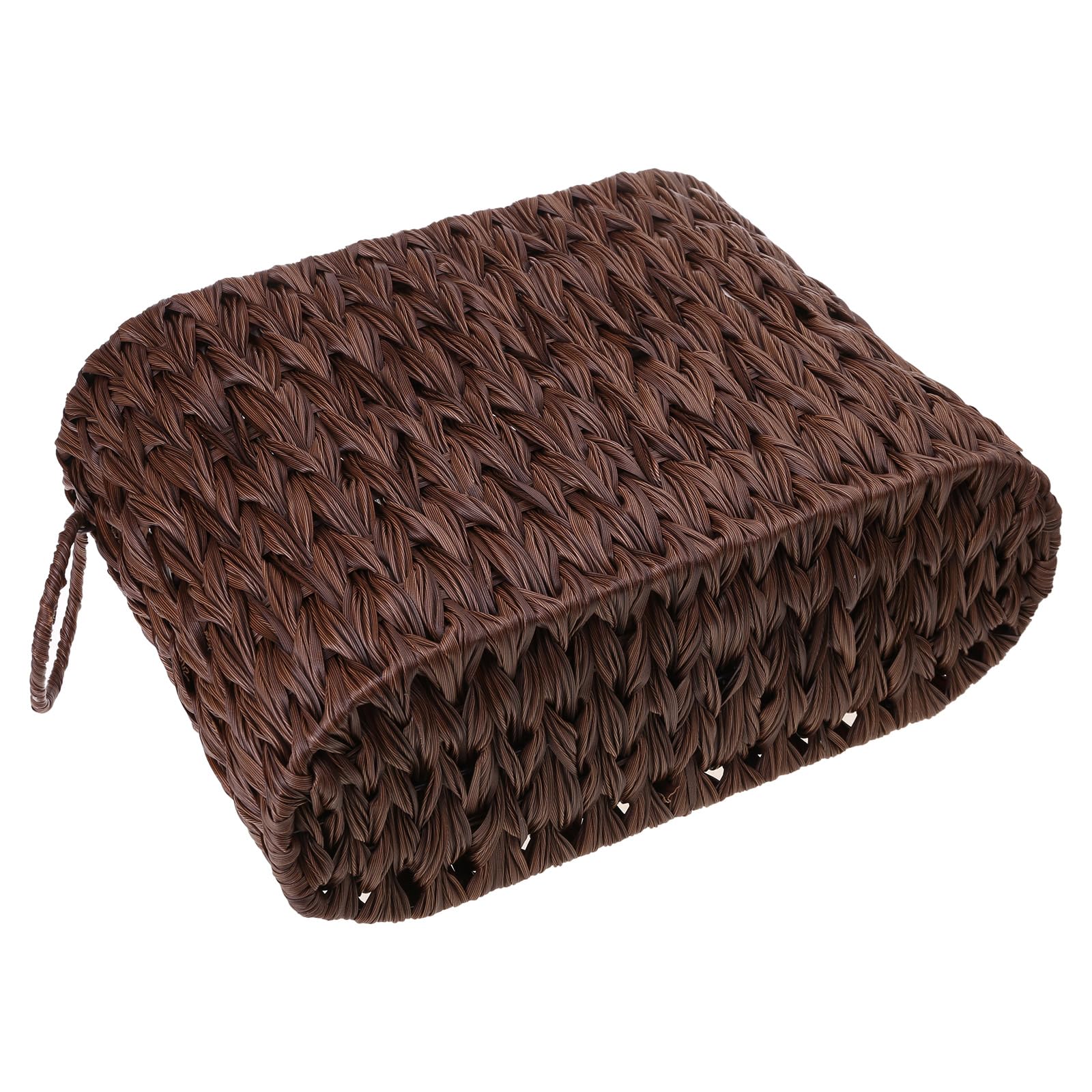MICFENY Wicker Basket for Bathroom Storage Multipurpose Decorative Holder for Closet Elegant Styles