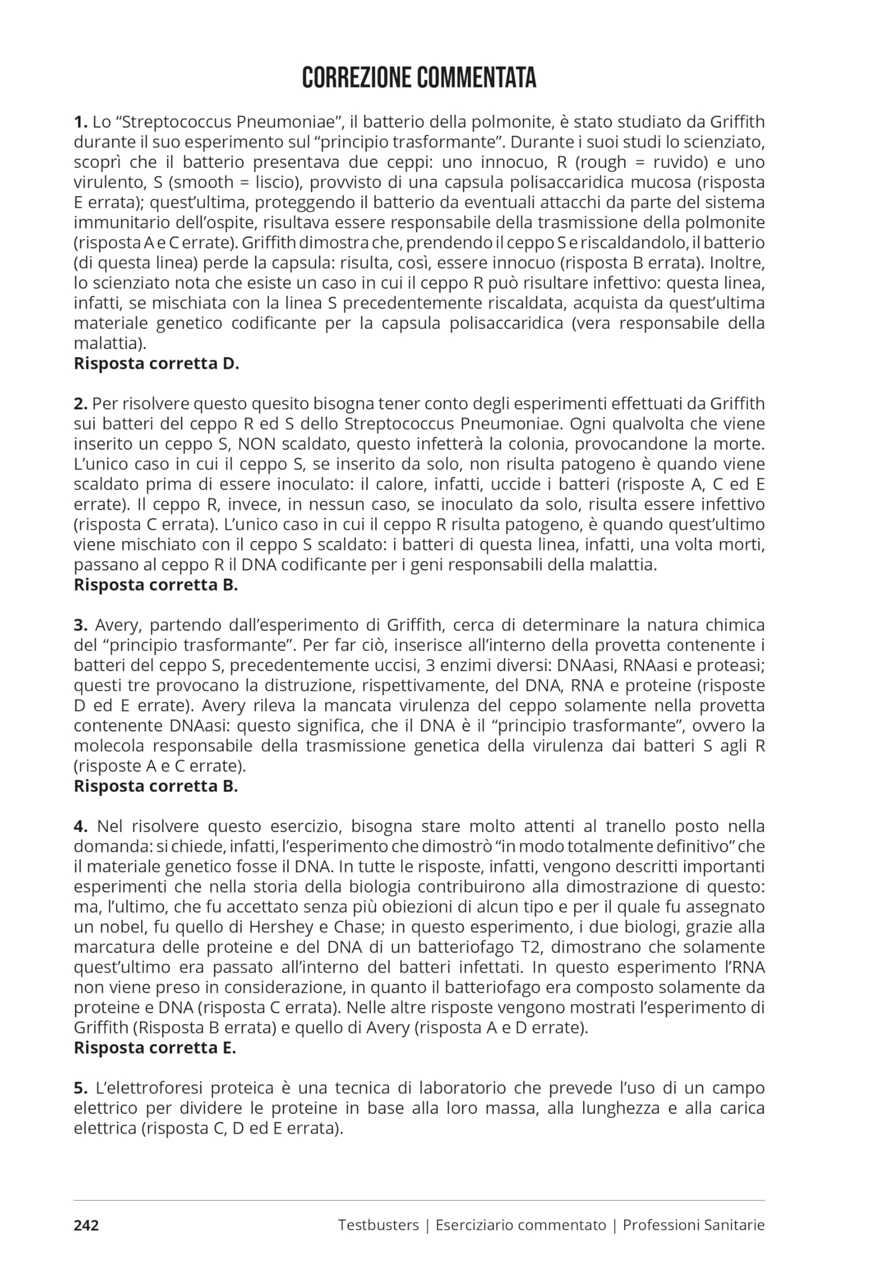 Testbusters. Professioni sanitarie 2026. Eserciziario commentato. Con simulatore online