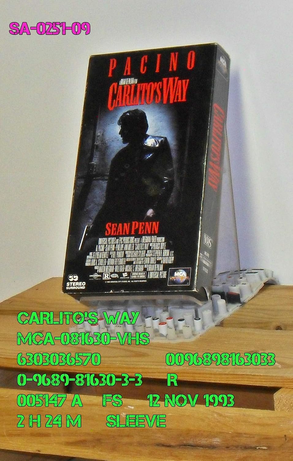 Carlitos Way VHS