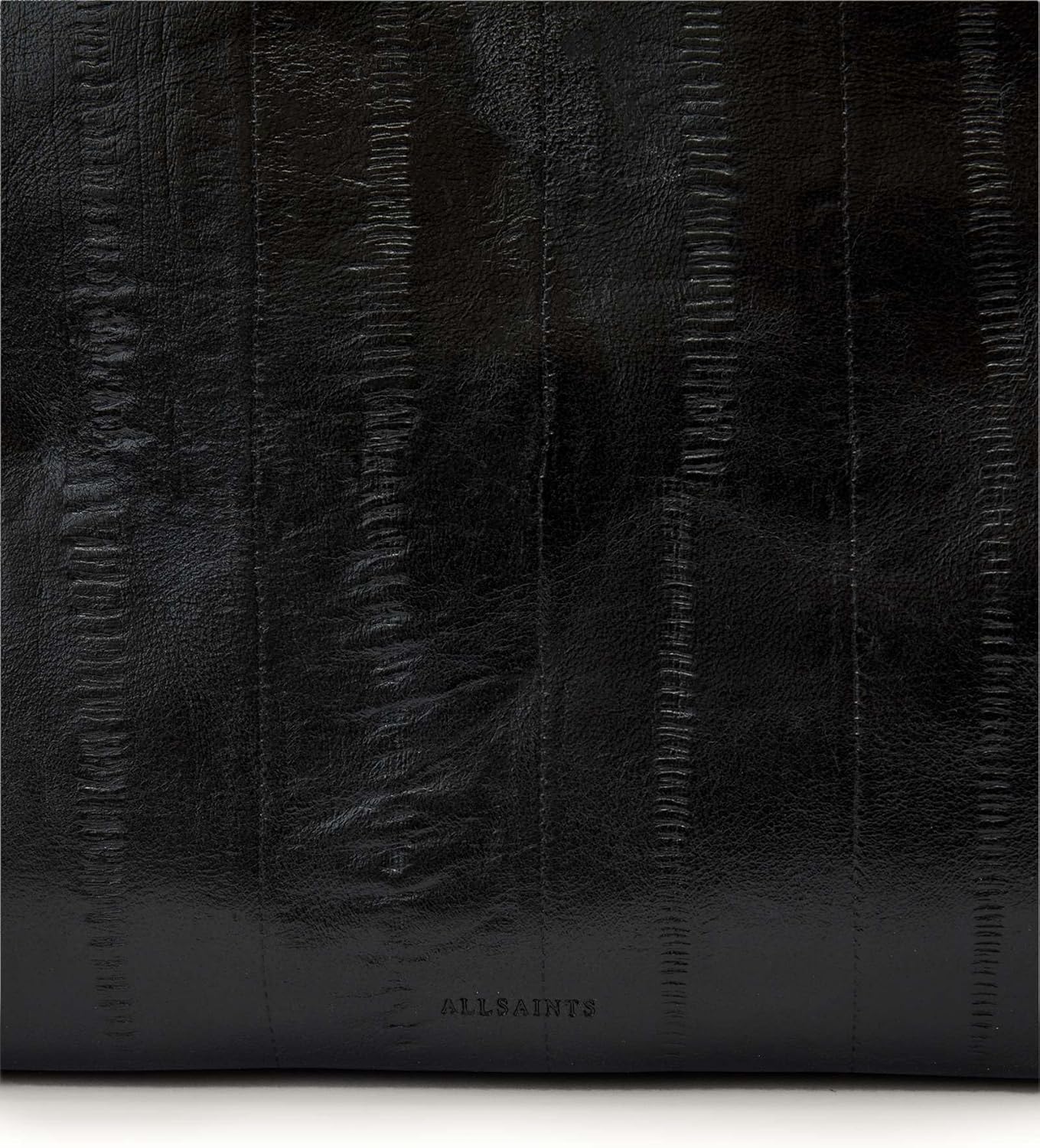 AllSaints Bettina Eel Clutch Black W226XD One Size - Image 6