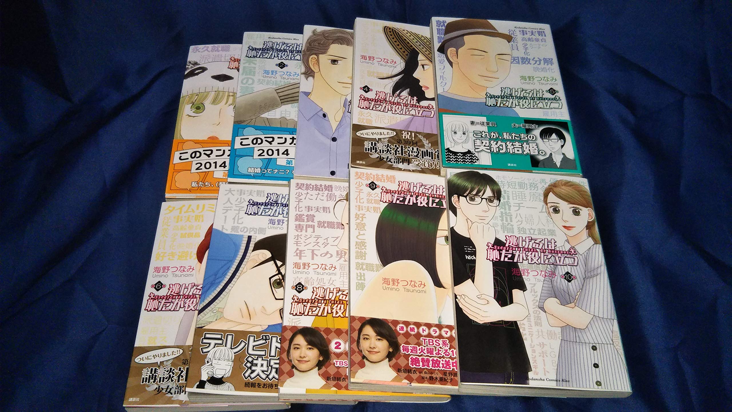 逃げるは恥だが役に立つ コミック 1-10巻セット Amazon.com: 逃げるは恥だが役に立つ コミック 1-10巻セット