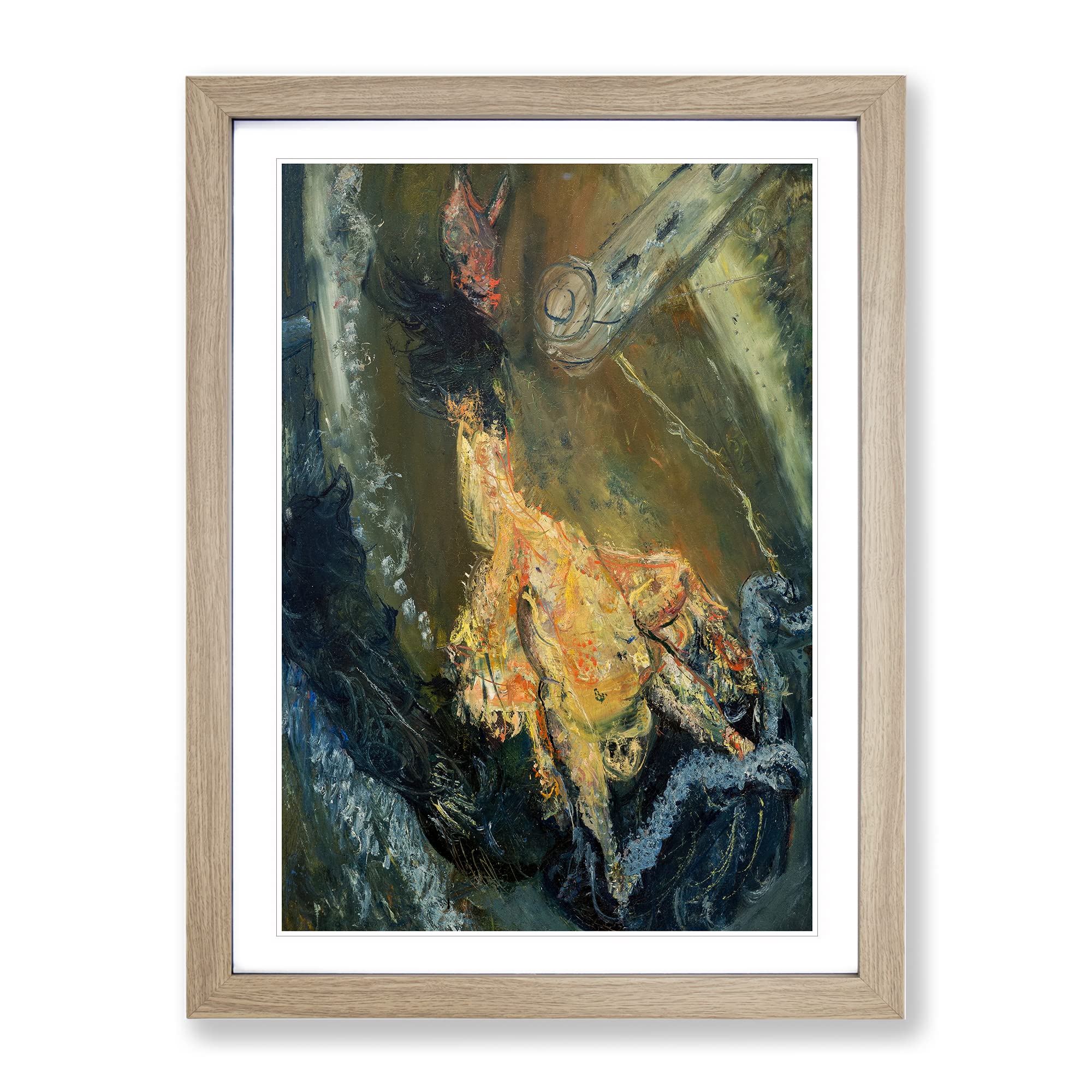 Turkey Carcass By Chaim Soutine Classic Painting Framed Wall Art Print