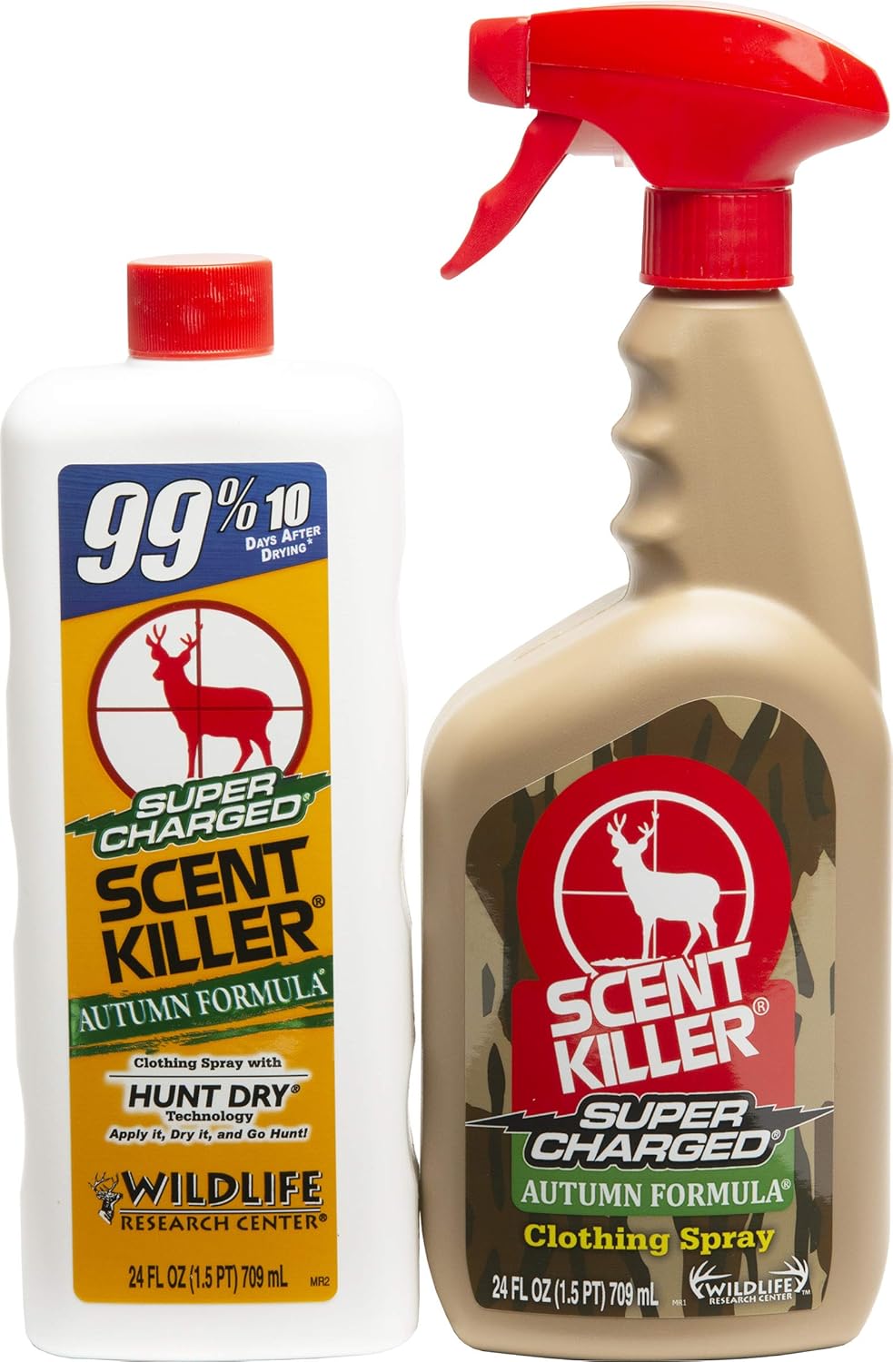 Scent Killer 579 Wildlife Research Super Charged Autumn Formula Spray 24/24 Combo, 48 oz. : Sports & Outdoors