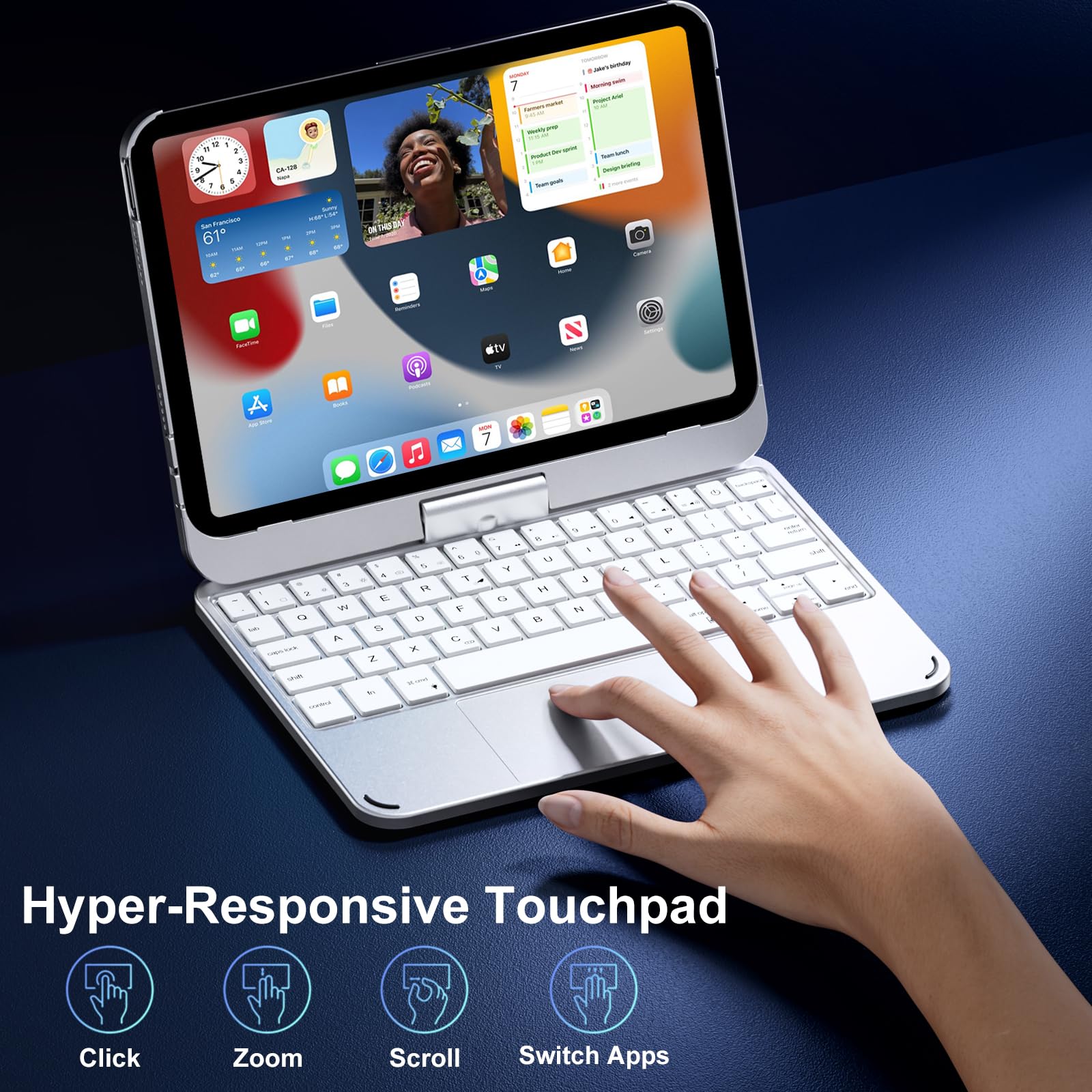 Amazon.co.jp: Cousper iPad mini 7 A17 Pro 2024/ iPad mini 6世代