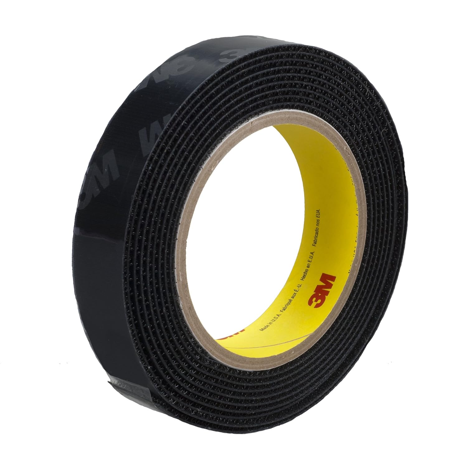 3M Loop Fastener SJ3531, Black, 1 in x 50 yd