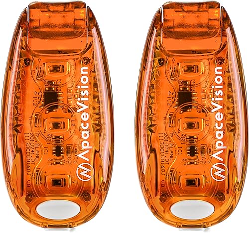 Miniatura 11 de EverLightFX - Luz LED de seguridad recargable por USB (paquete de 2) por Apace, luz trasera de bicicleta súper brillante funciona brillantemente