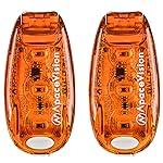 EverLightFX USB Rechargeable LED Safety Light (2 Pack) by Apace - Super Bright Bike Tail Light Works Brilliantly as Running Light for Joggers, Pets, Bicycle Strobe or Rear Clip On Lights