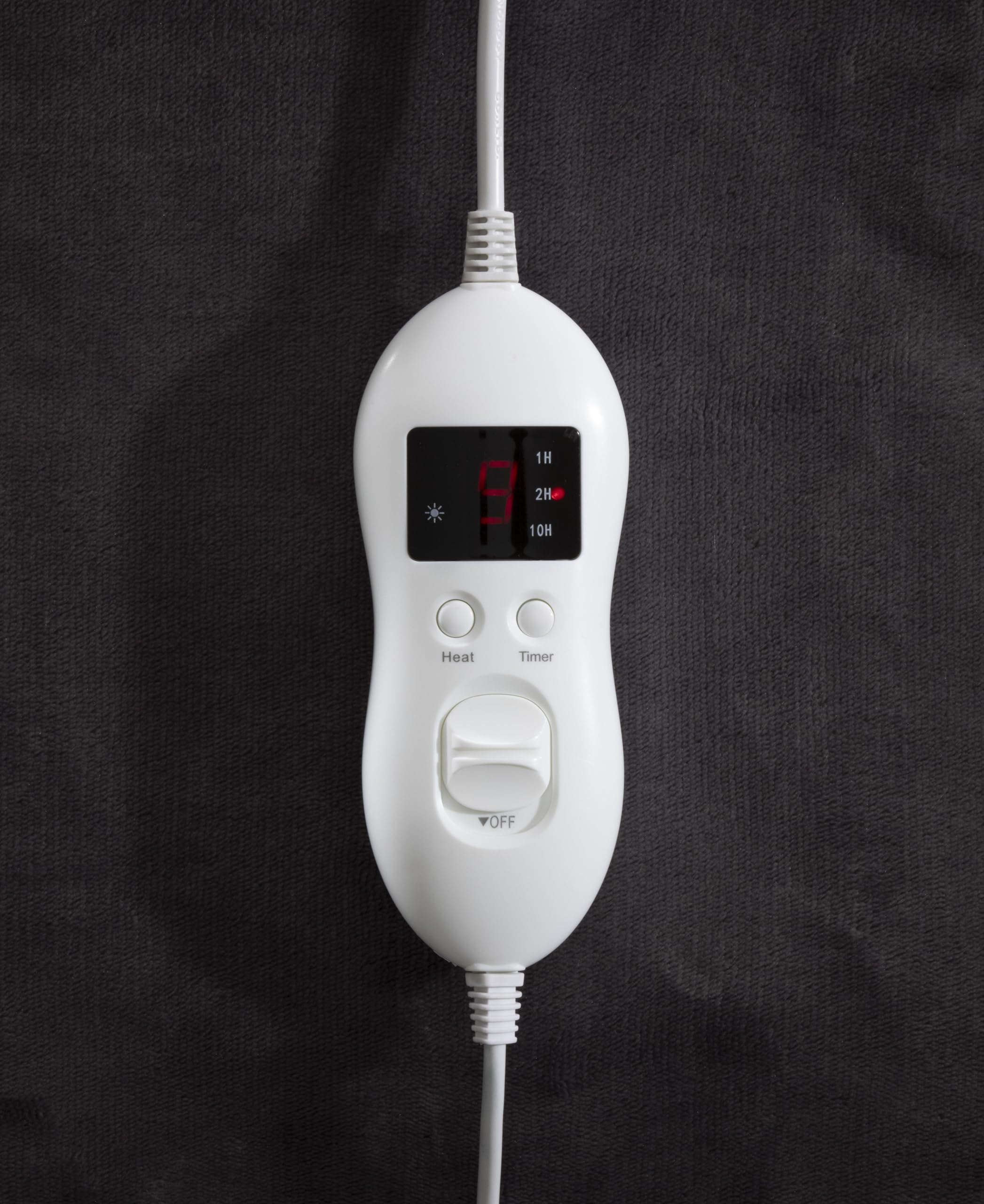 Daewoo Dreamz, coperta riscaldata, timer da 10 ore, 9 impostazioni di calore, lavabile in lavatrice, controller staccabile, morbido pile di flanella, completa personalizzabilità e comfort in un
