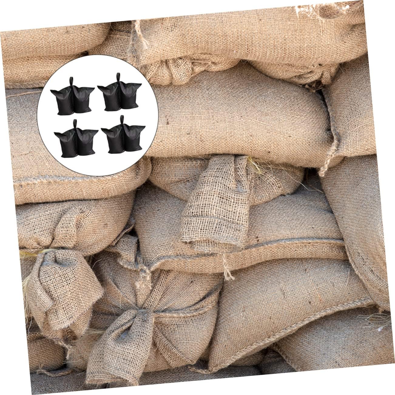 VICASKY 4pcs Practical Tent Sandbag Weight Bags for Outdoor Stability Ground Anchor for Tents Canopies and Umbrellas for Camping Fishing and Family Events