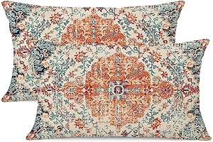 Bohemian Vintage Carpet Pattern Pillow Covers