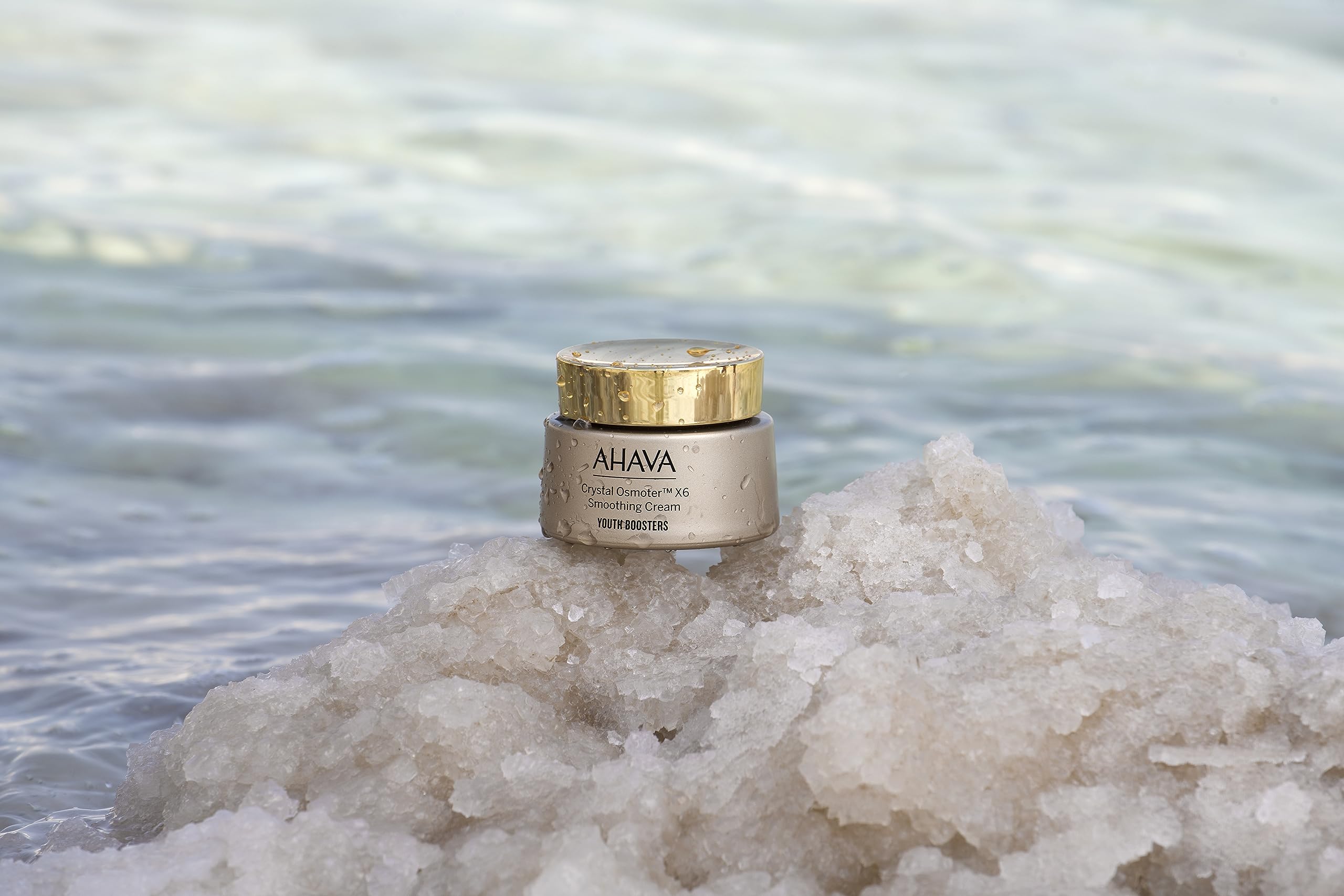 AHAVA Osmoter Concentrate Smoothing Cream - Rich Gel-Cream to Boost Skin’s Youthfulness & Texture, Improves Elasticity & Radiance, Easy Absorption with Exclusive Osmoter X6, & Jojoba Oil, 1.7 Fl.Oz