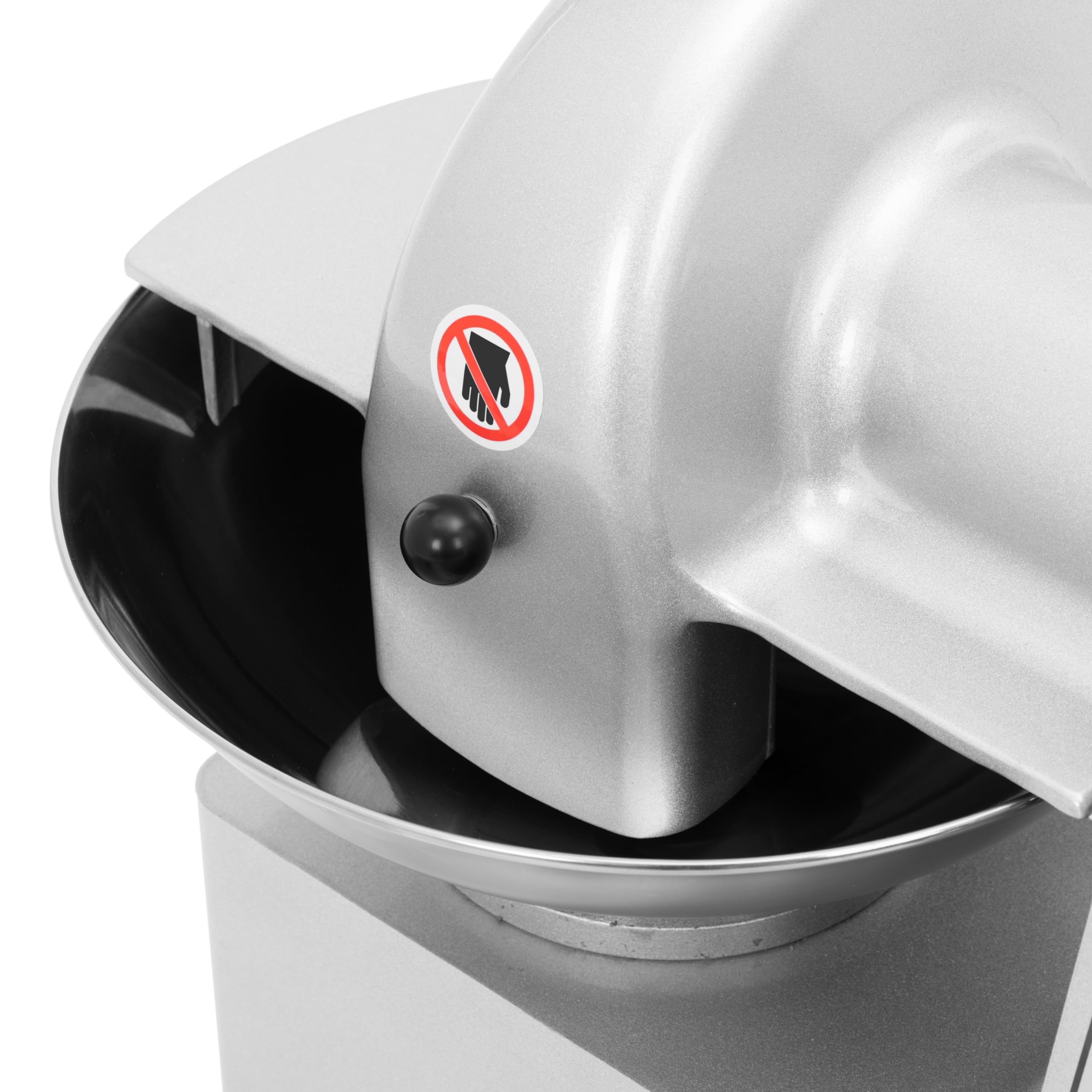 Royal Catering RCBC-5V3 Tischkutter 1360 U/min 5 L 550 W Edelstahlschüssel Küchenkutter Küchenmaschine Gastro-Kutter