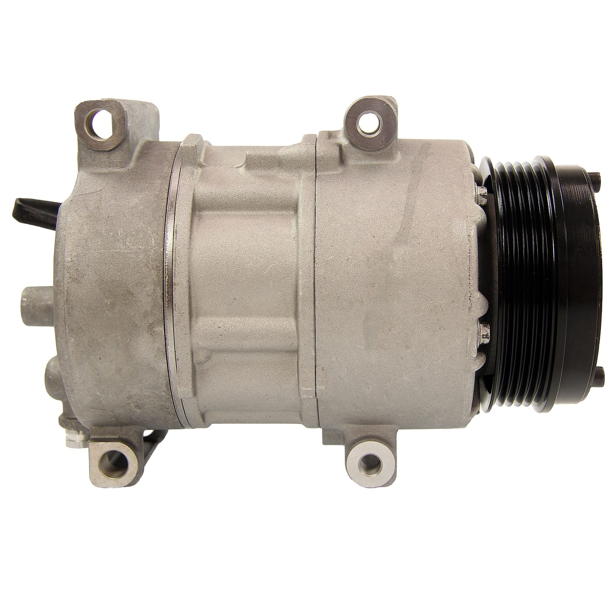ATEC Germany Compressore aria condizionata con puleggia a cinghia con nervatura a V e anello di tenuta per DENSO 6SEU16C, compatibile con MERCEDES-BENZ Classe A (W169), Classe B Sports Tourer (W245)