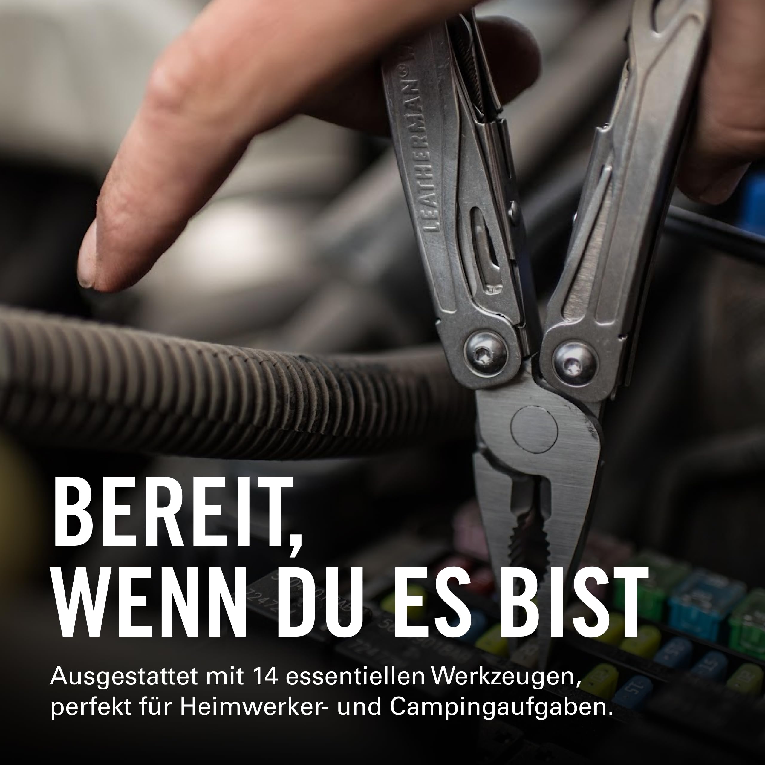 Leatherman Wingman Multi-Tool - 14 Werkzeuge für alle Lebenslagen - Edelstahl